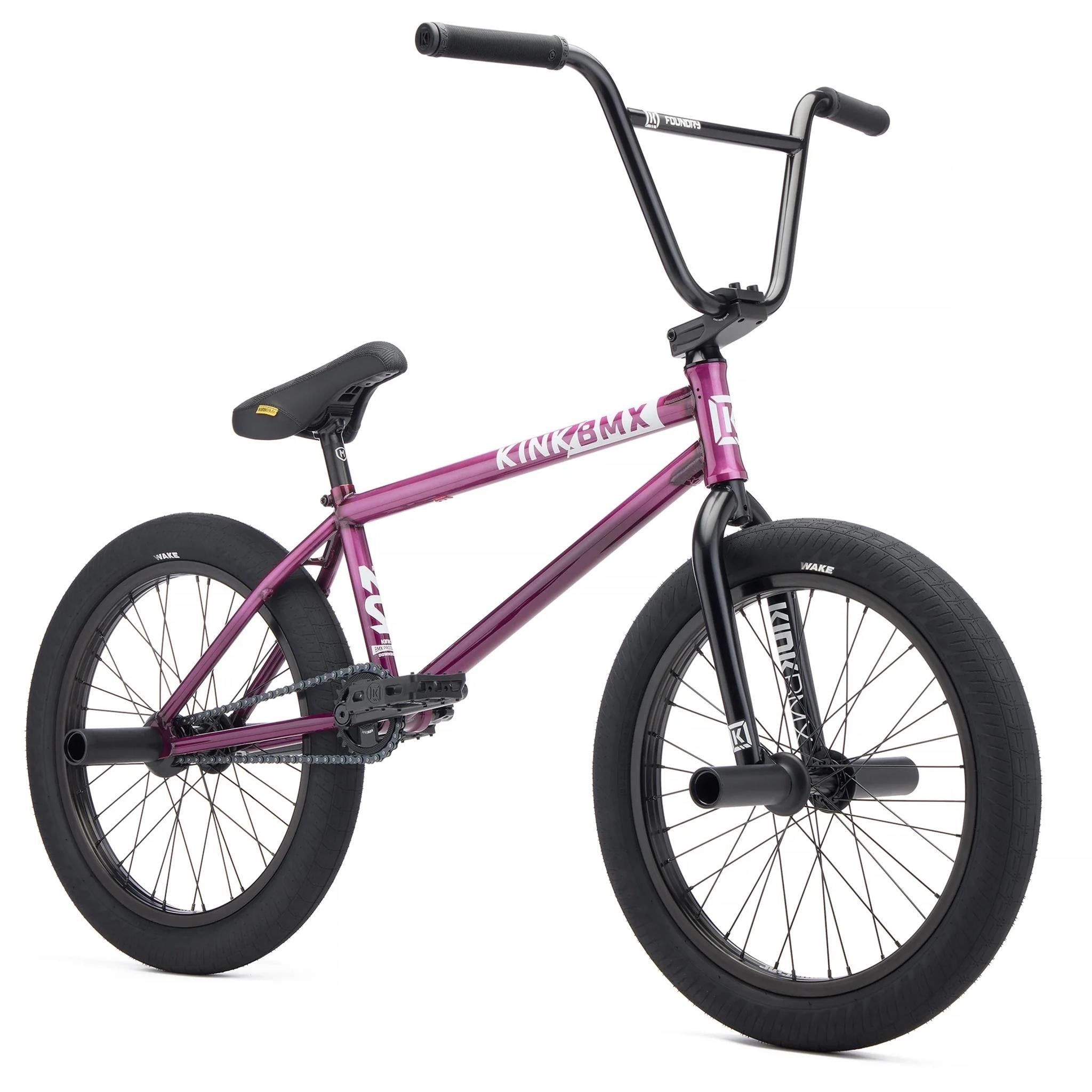 Kink Downside 20'' BMX Bike Deep Purple