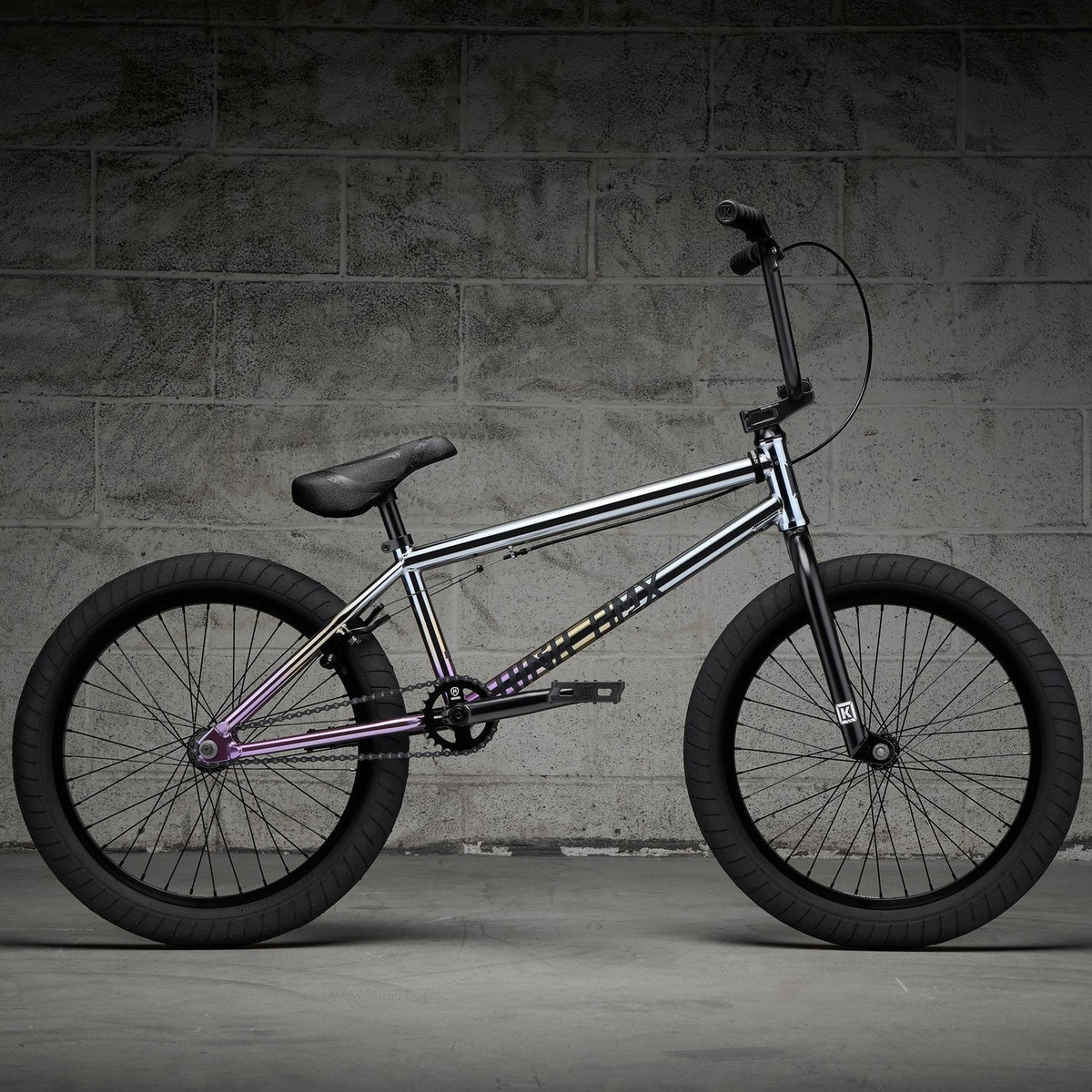 Kink Launch Limited Edition 20'' BMX Bike Liquid Chrome