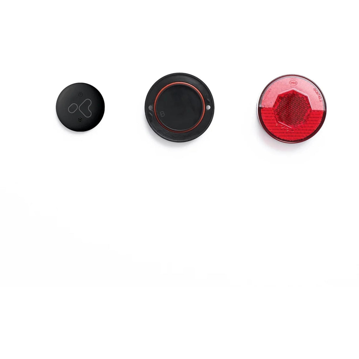 Klip Ride Track Reflector Bike Tracker Black