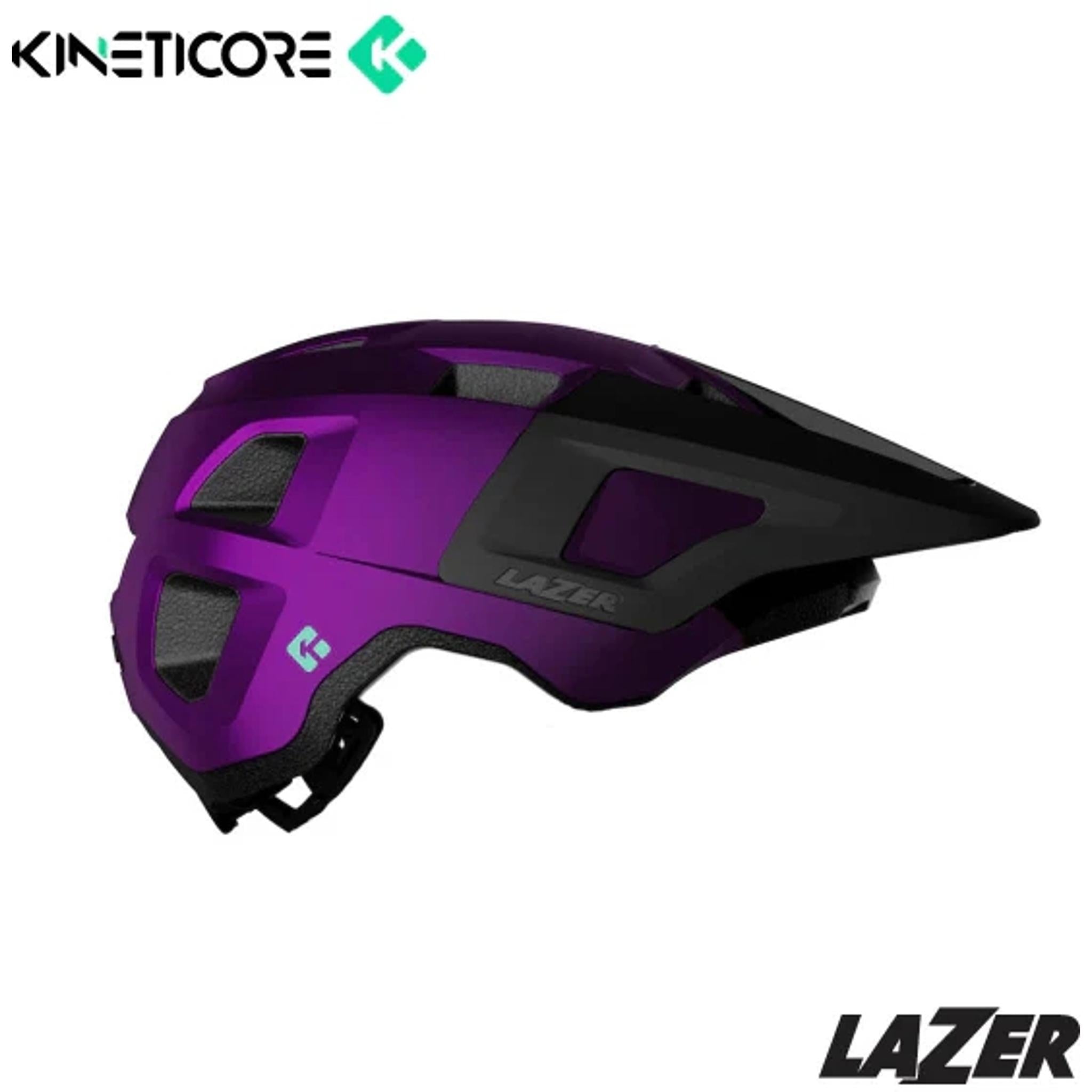 Lazer Finch KinetiCore MTB Helmet Matte Purple UNI 50-56cm