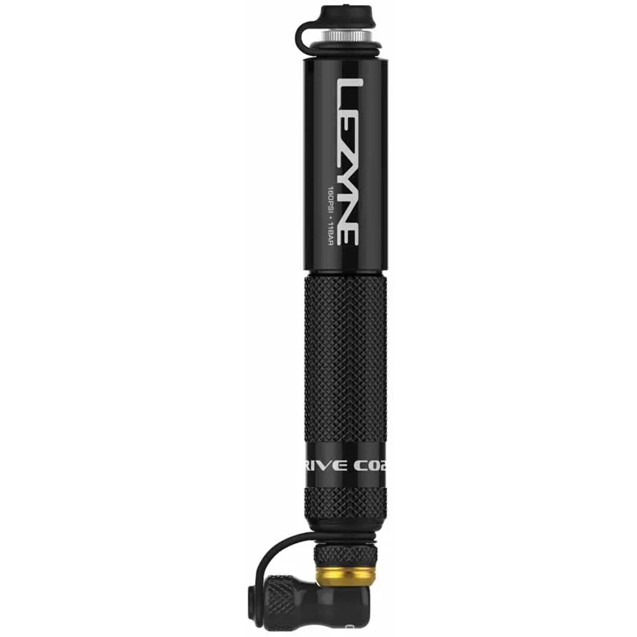 Lezyne Pocket Drive CO2 Hand Pump with Bracket 140mm