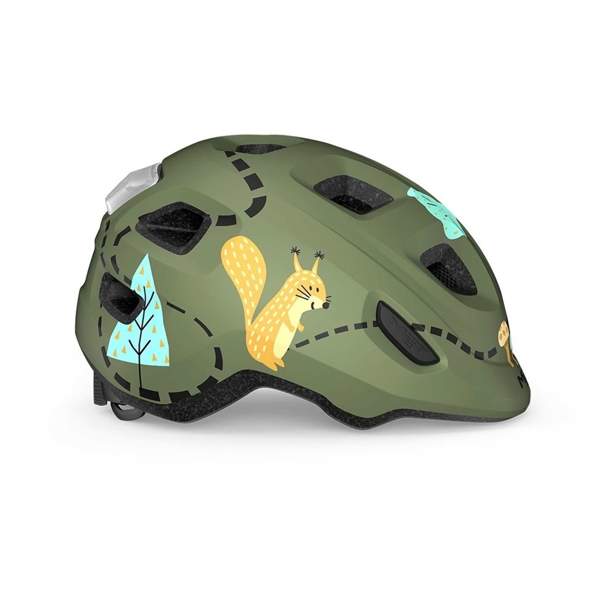 MET Hooray MIPS Kids Helmet Green Forest