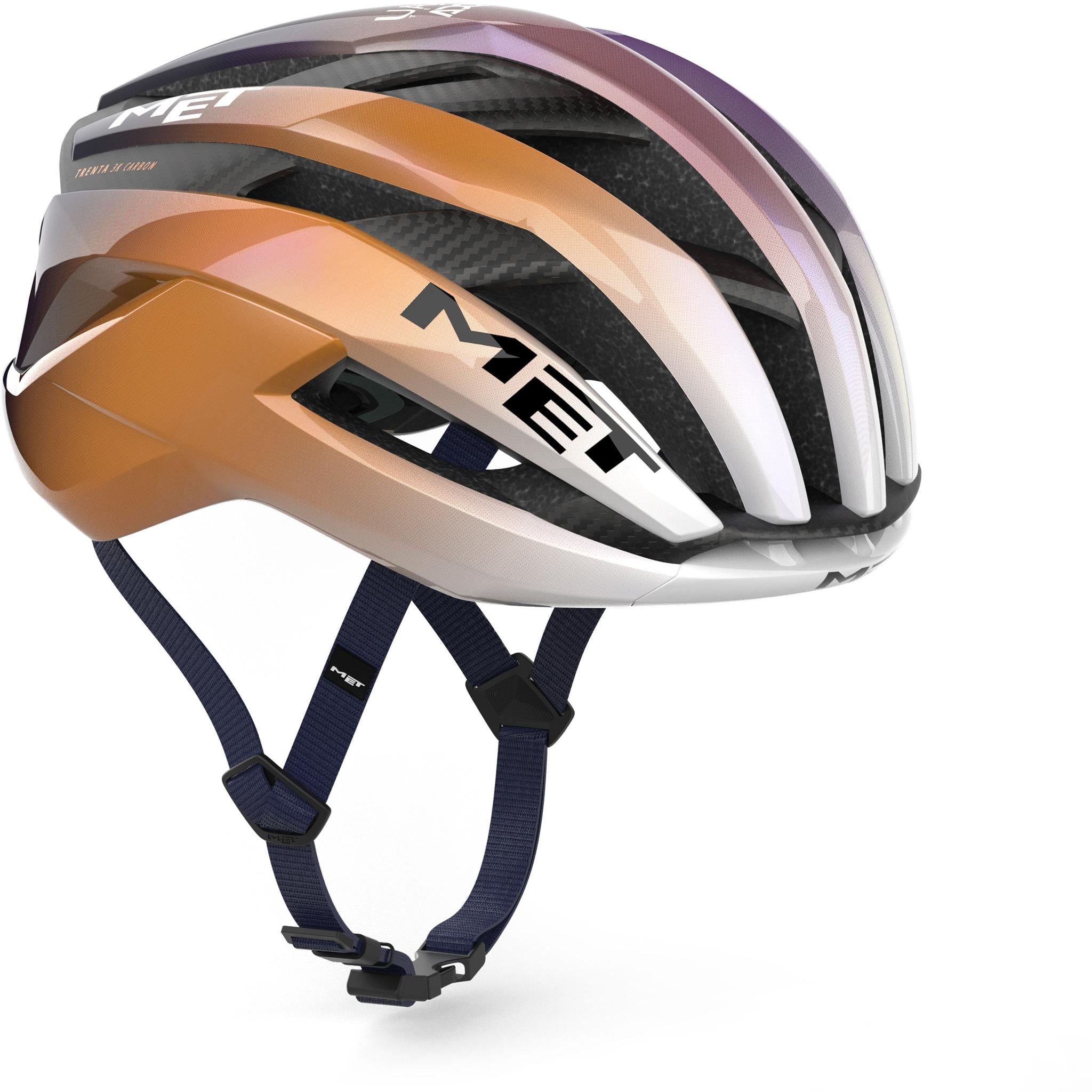 MET Trenta 3K Carbon MIPS Road Helmet UAE Team ADQ Edition