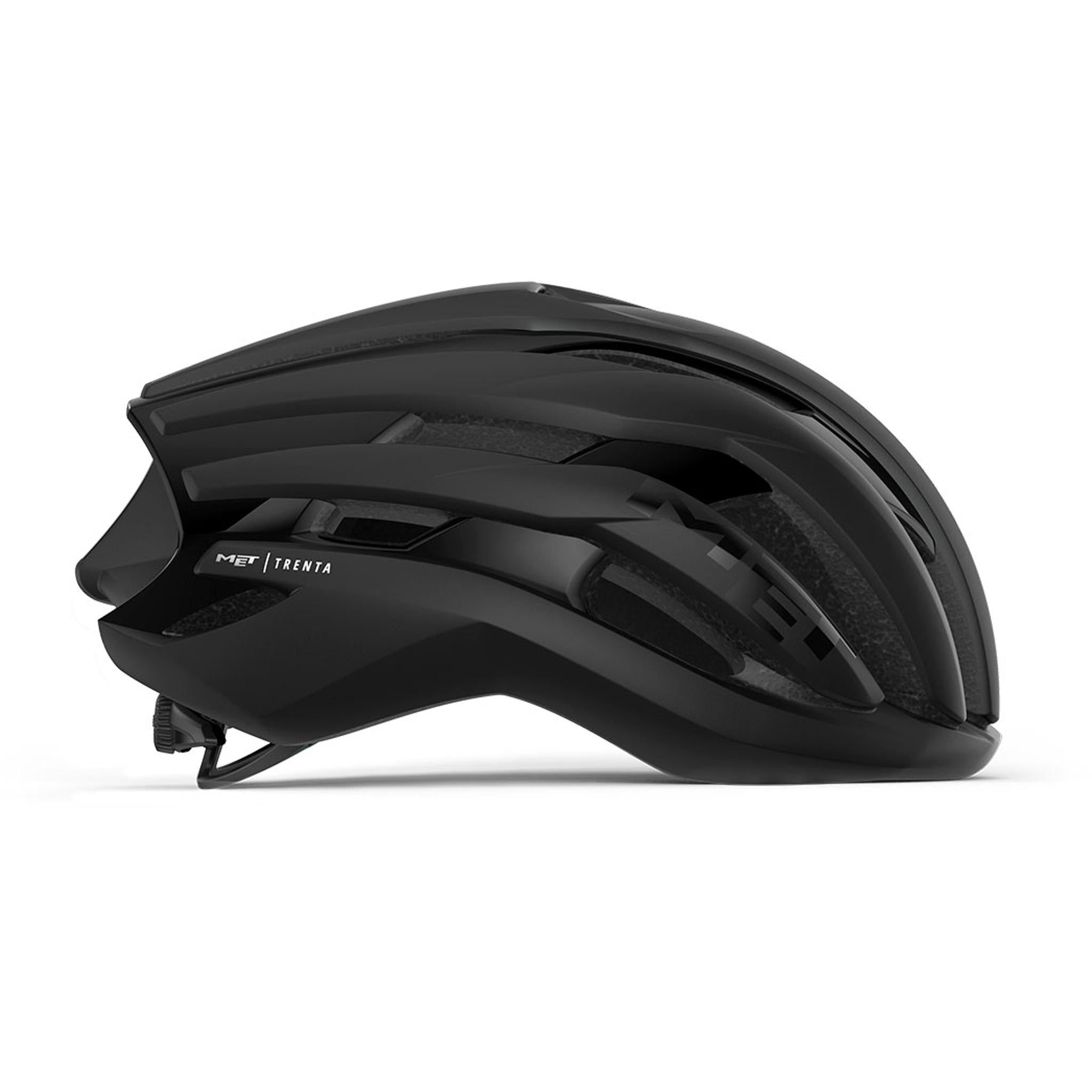 MET Trenta MIPS Road Helmet Black Matt Glossy