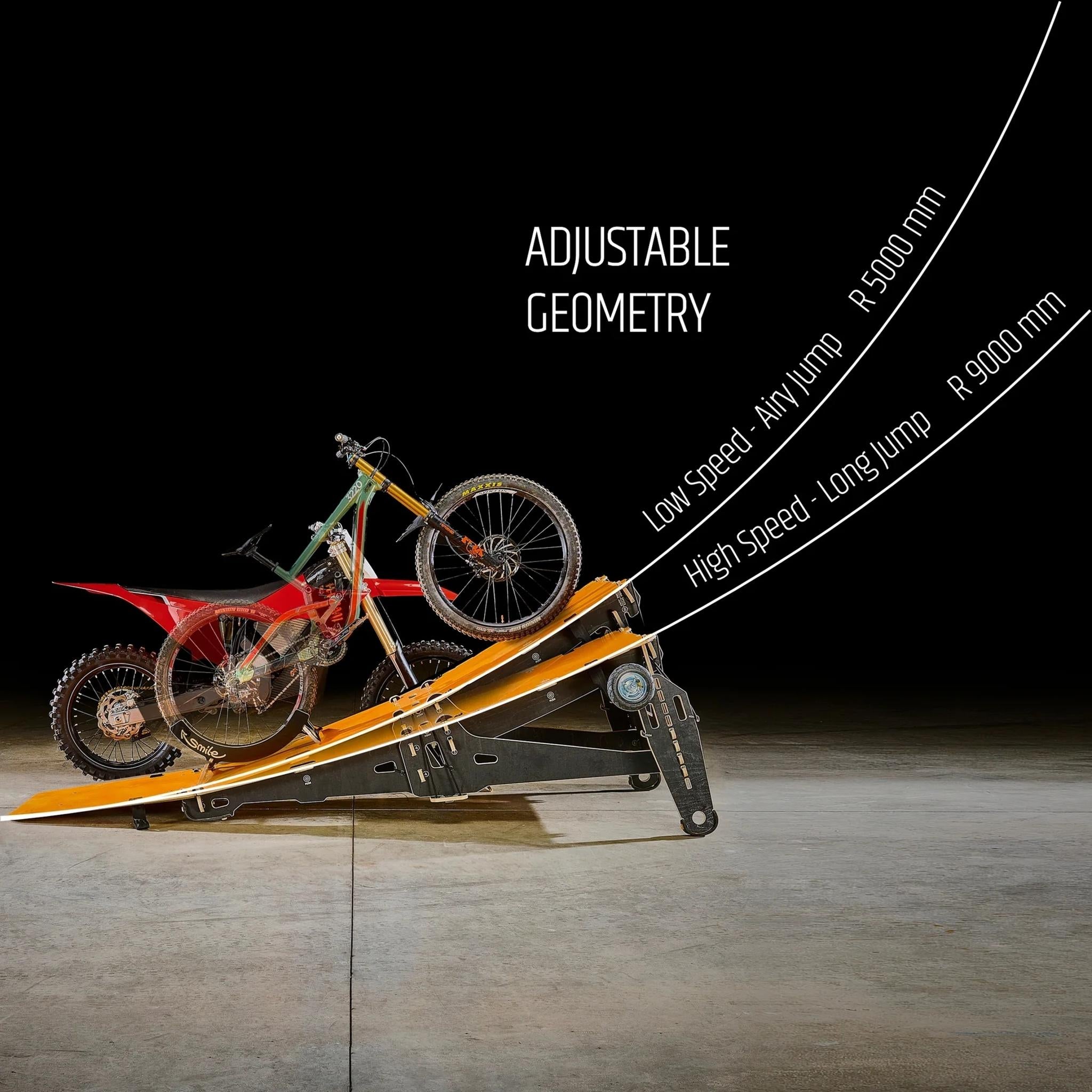 MTB Hopper AREA 51 Bike Jump Ramp Orange