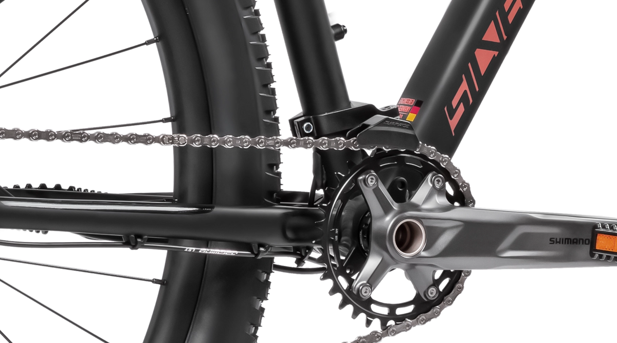 Silverback SE Series 12 Hardtail Trail Bike Blackout Blaze