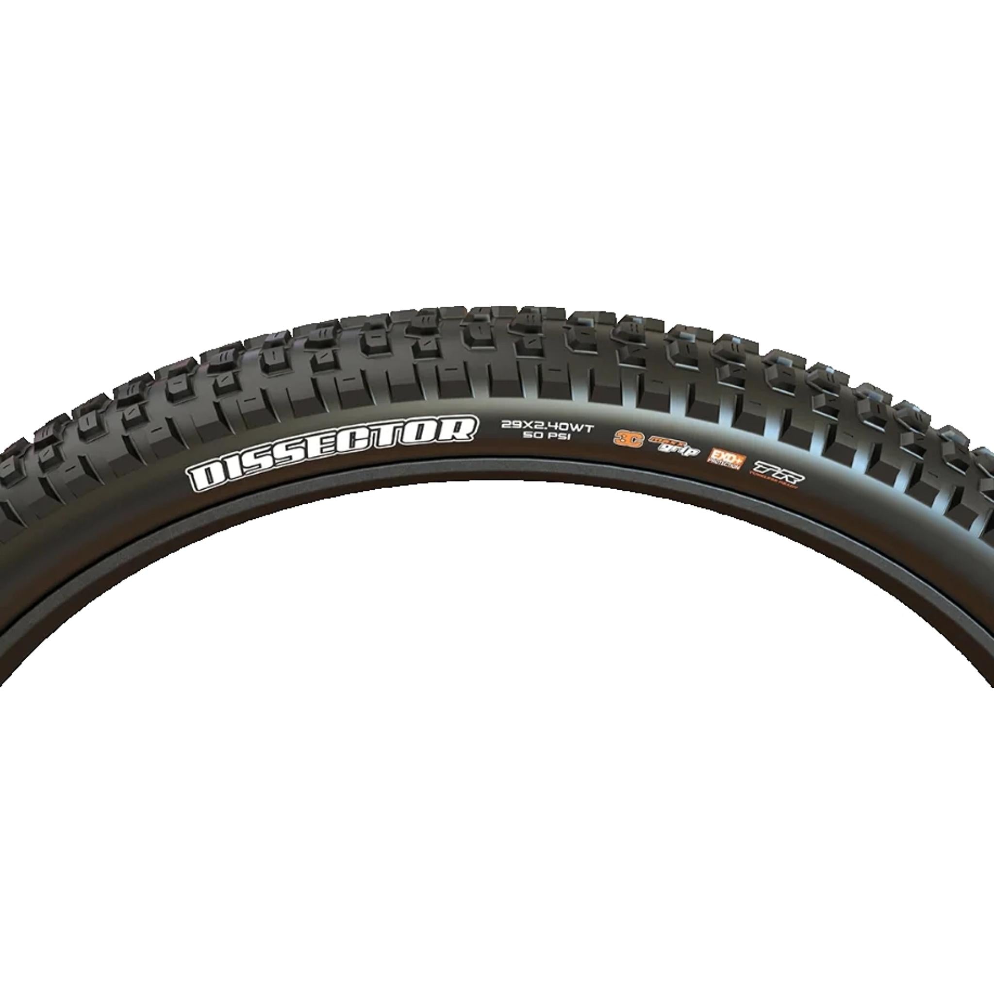 Maxxis Dissector Gen 2 3C MaxxTerra EXO+ TR Folding MTB Tyre 29 x 2.4''