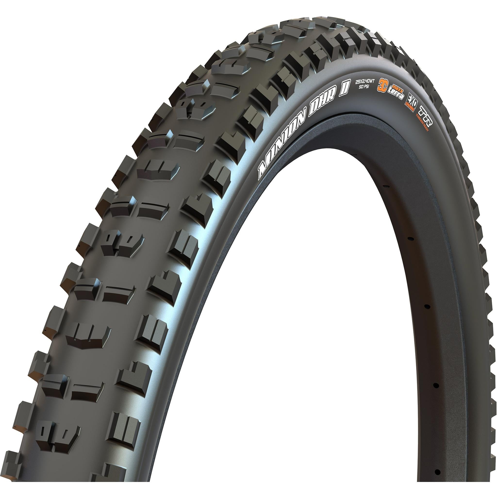 Maxxis Minion DHR II MaxxTerra DD TR E-25 Folding MTB Tyre 29x2.50''