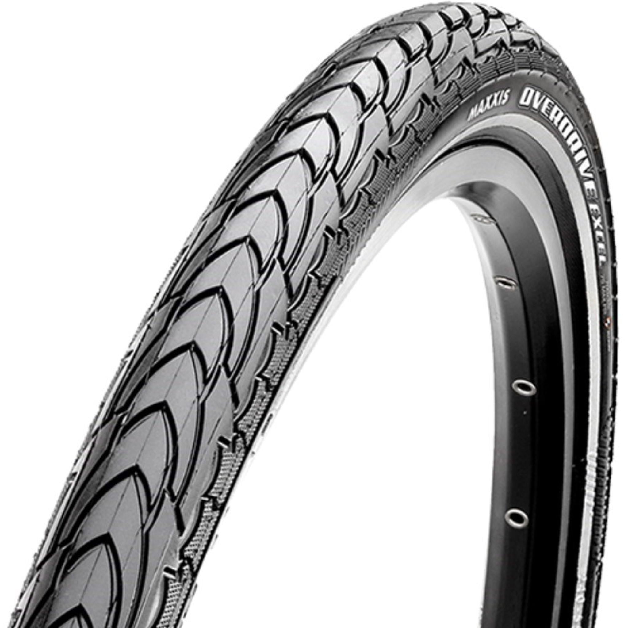 Maxxis Overdrive Excel Wire Bead Hybrid Tyre 700x47c Silkshield 60TPI