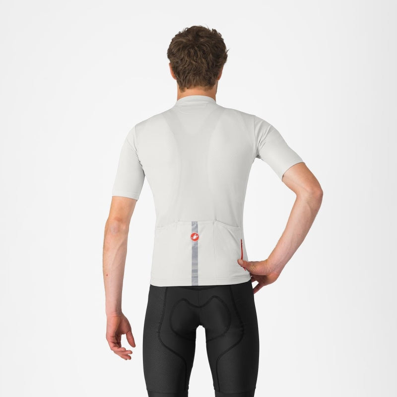 Castelli Classifica Mens Short Sleeve Jersey Ivory
