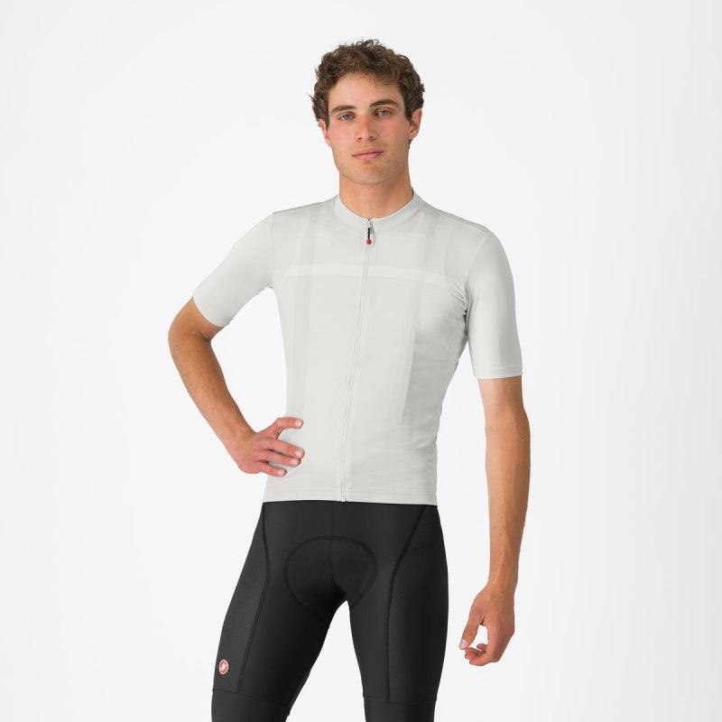 Castelli Classifica Mens Short Sleeve Jersey Ivory