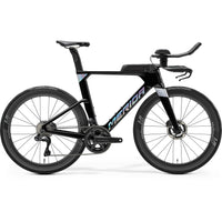 Merida Time Warp Tri Limited Time Trial/Triathlon Bike Metallic Blackflash Bcp