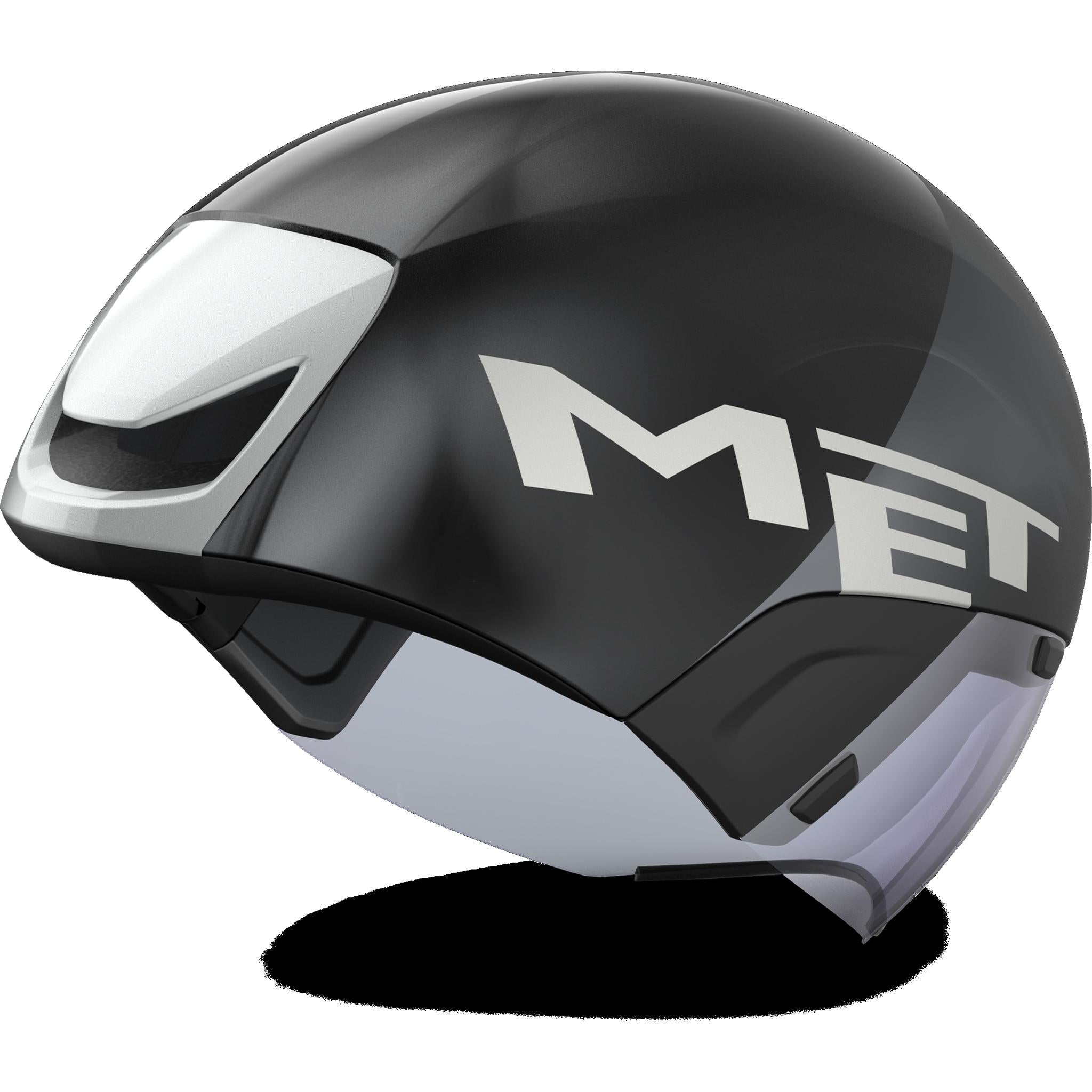 Met Codatronca Triathlon Helmet Glossy Black/Silver