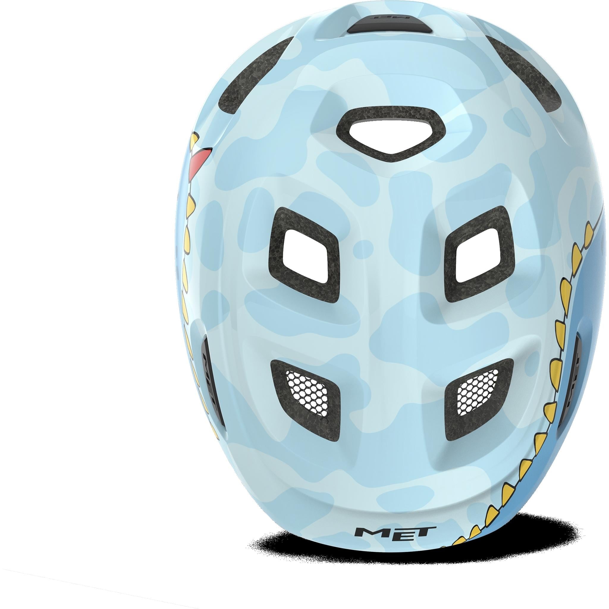 Met Hooray Kids Helmet Blue Dino
