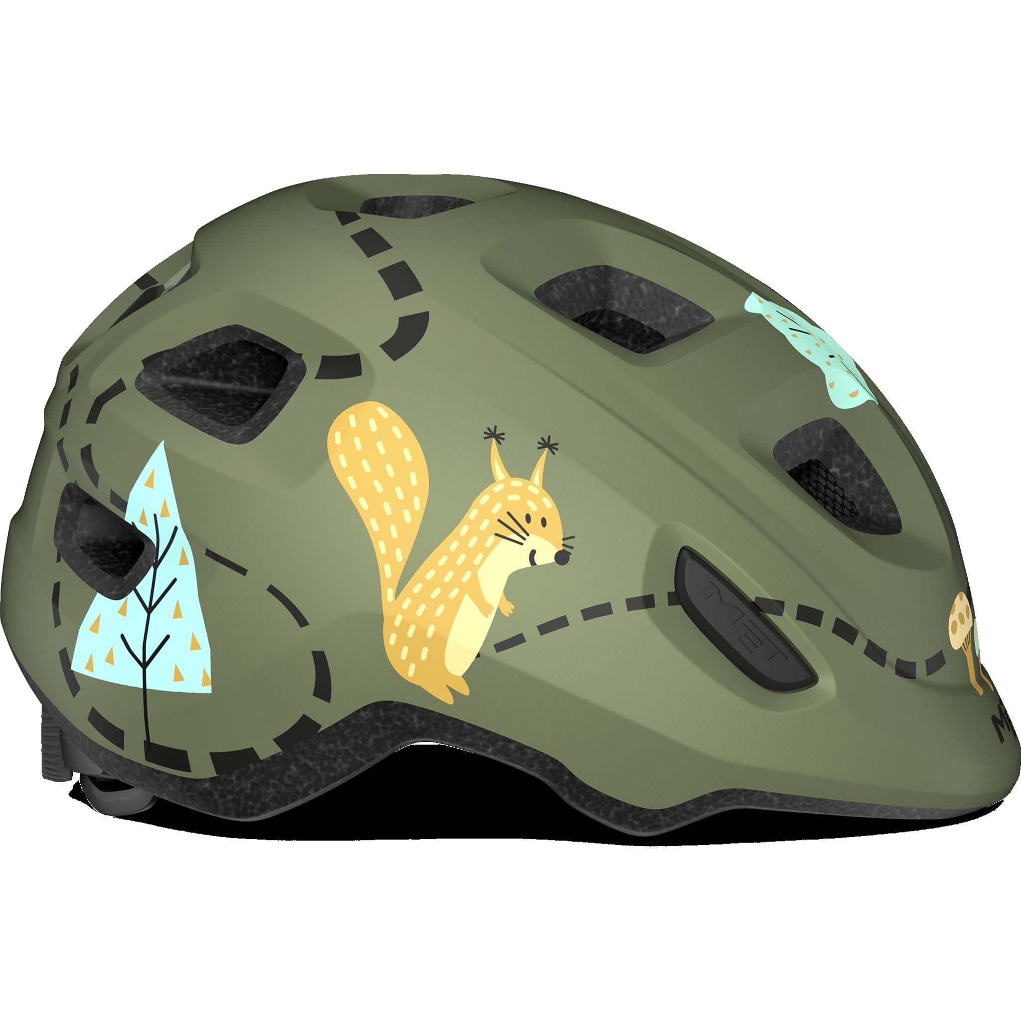 Met Hooray Kids Helmet Green Forest