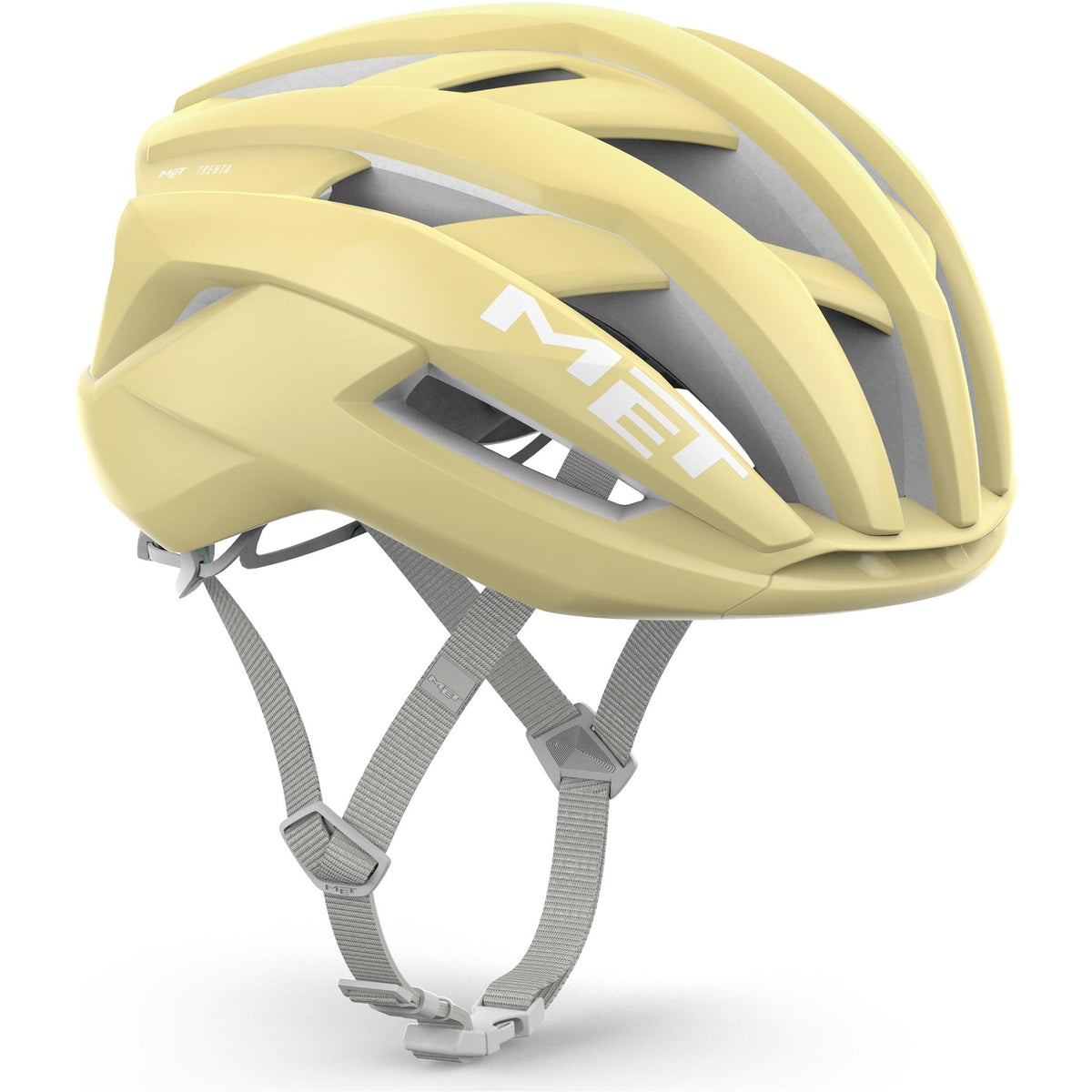 Met Trenta Pace II MIPS Road Helmet Matte Yellow
