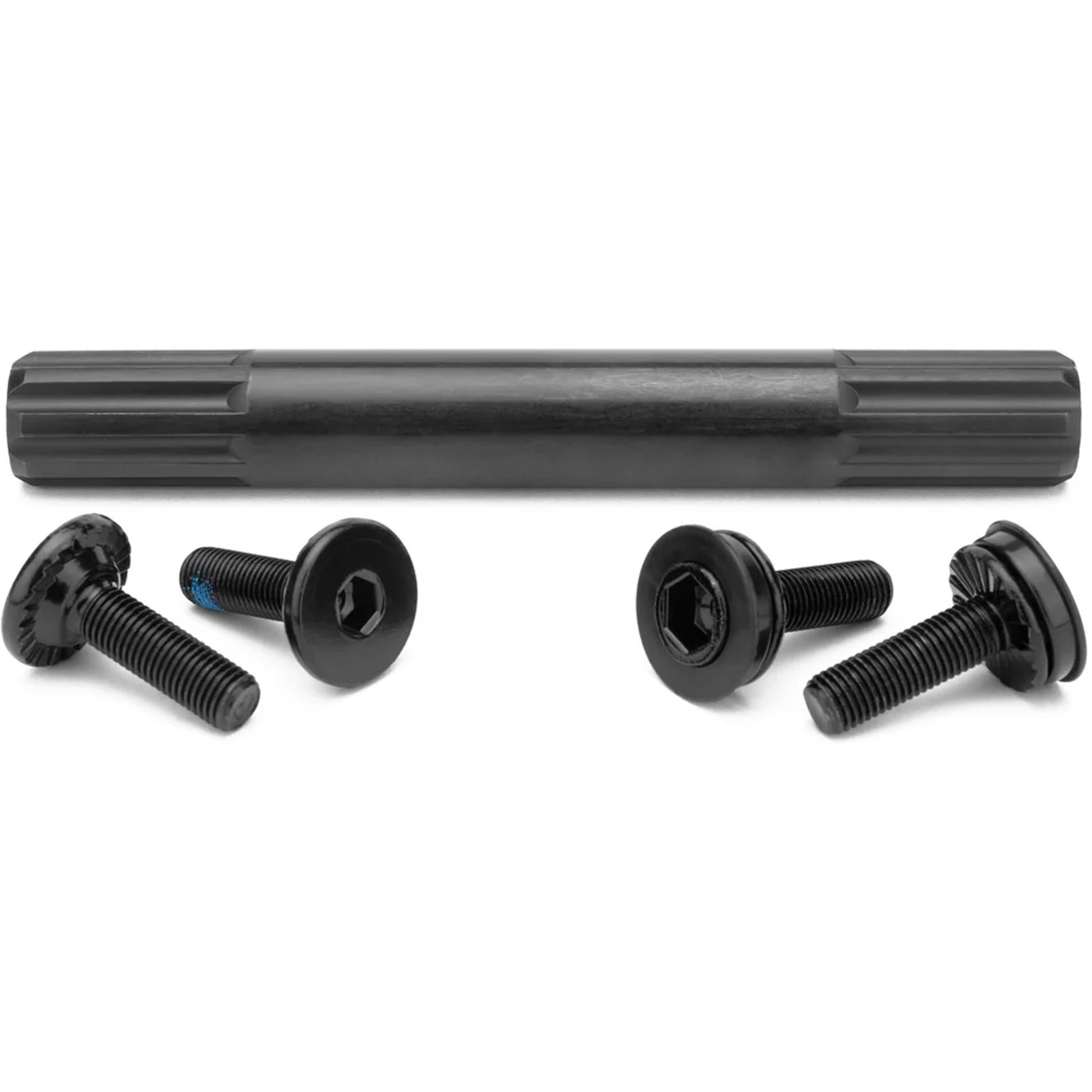 Mission 8-Spline Crank Spindle v3 Black