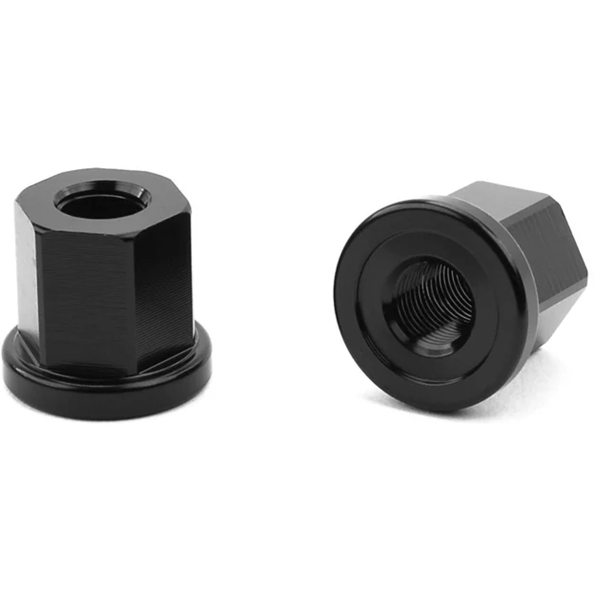 Mission BMX Alloy 3/8'' Axle Nuts Pair Black