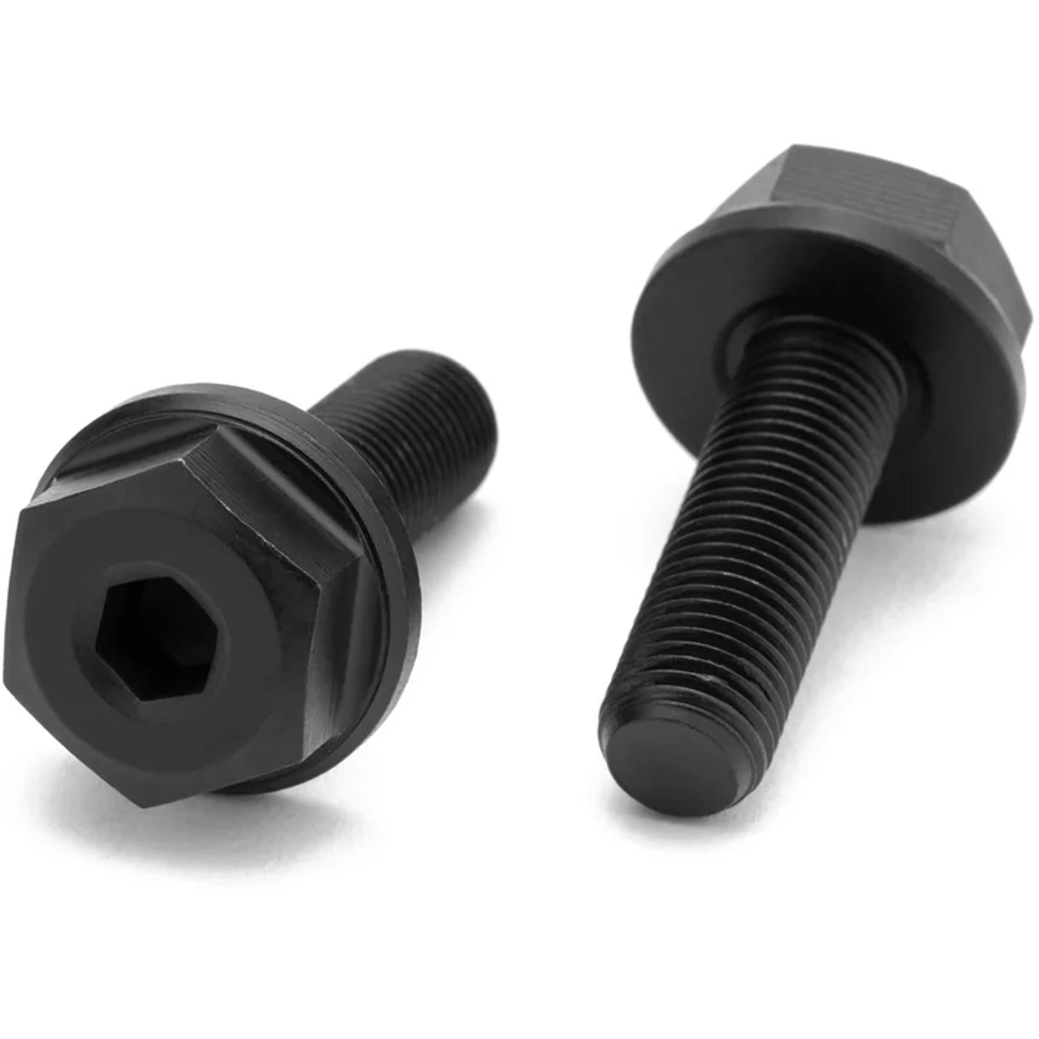 Mission BMX Radar Front Hub Female Axle Bolts Pair Black