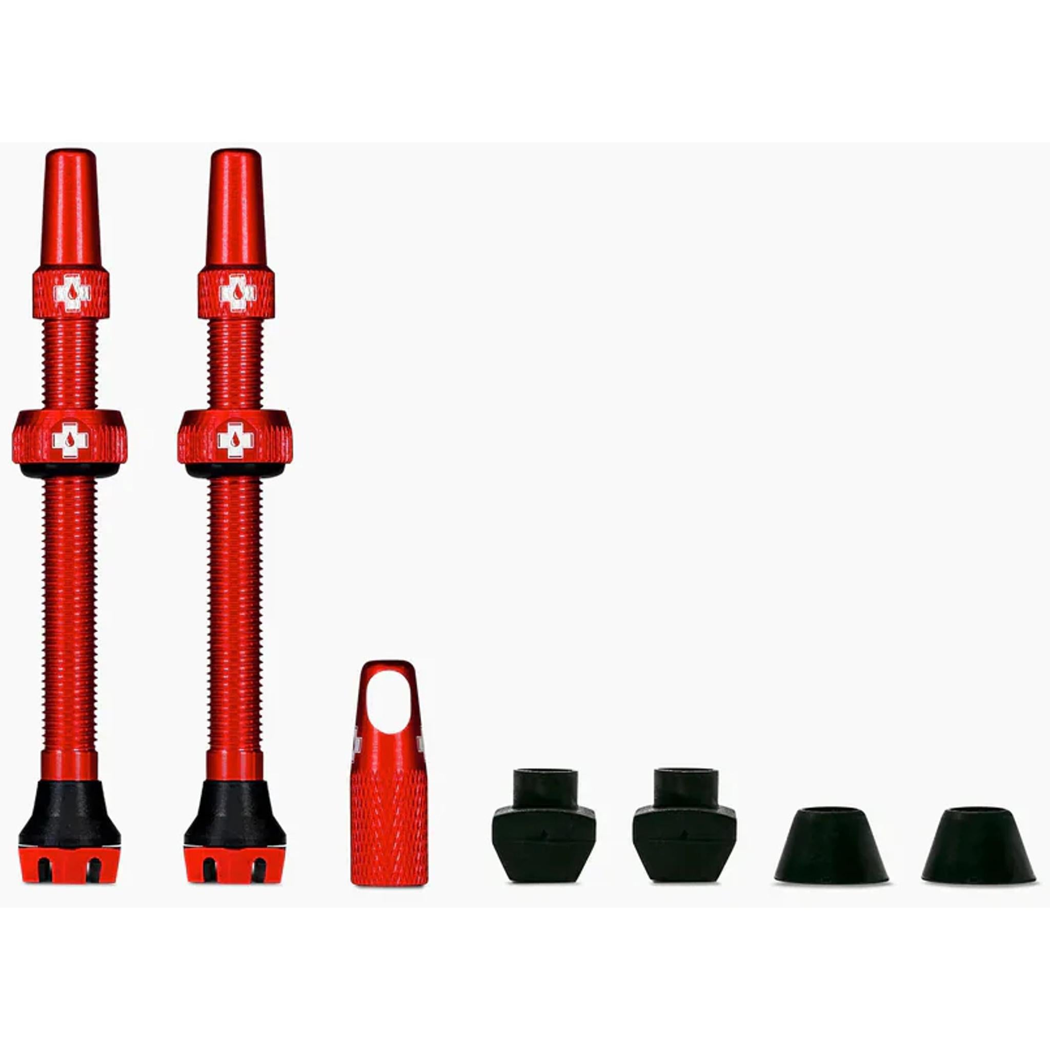 Muc-Off Tubeless Valve Kit V2 60mm Red