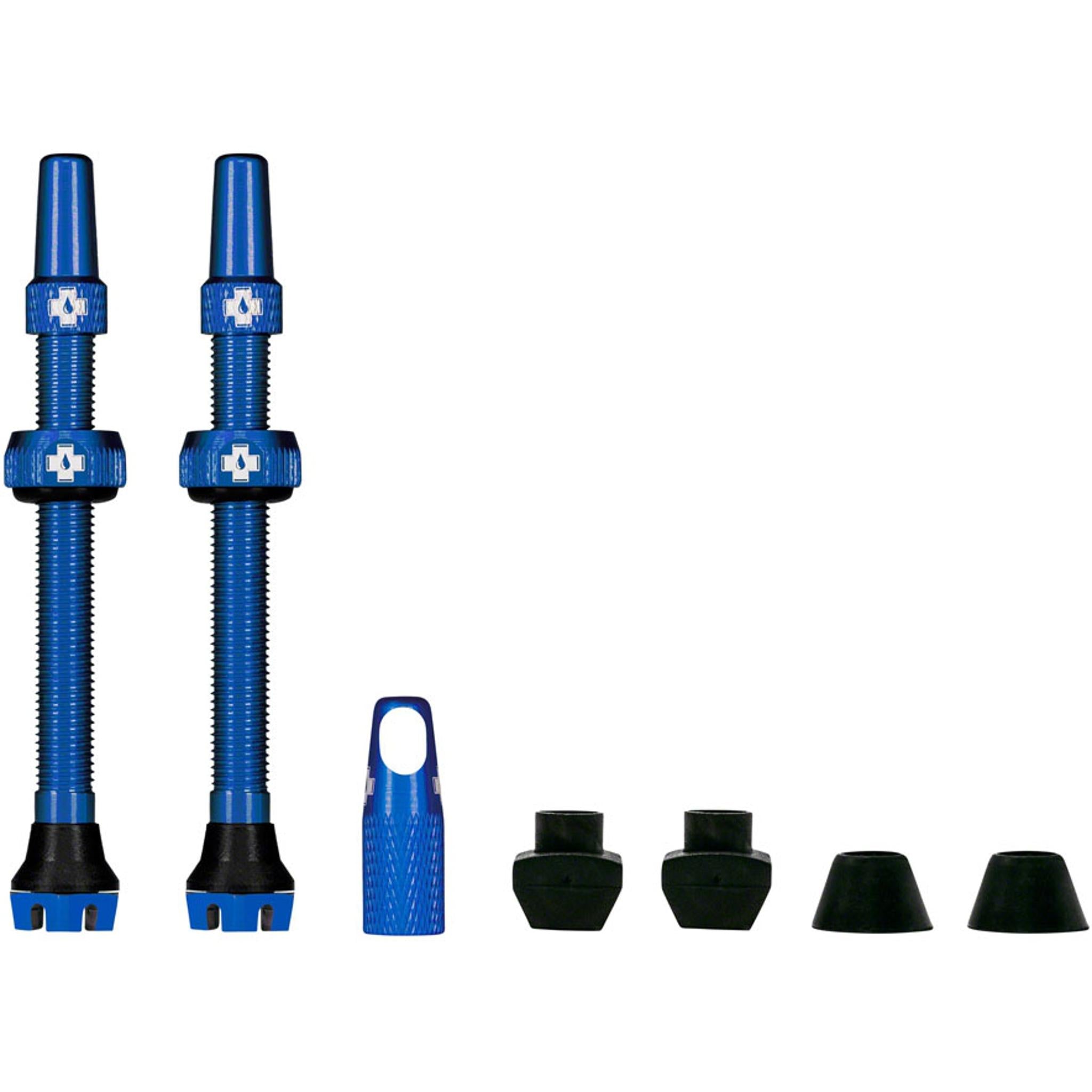 Muc-Off v2 Tubeless Presta Valve Kit 44mm Blue