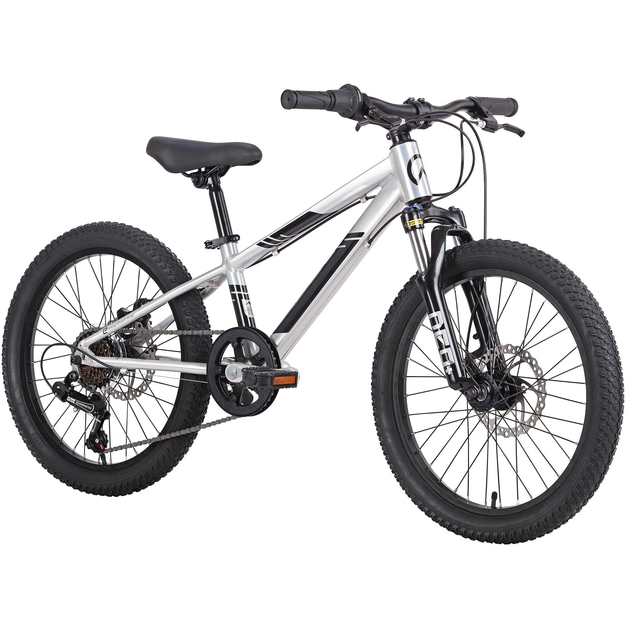 Neo Disc+ 20'' Kids Bike 6-Speed Brushed Alloy