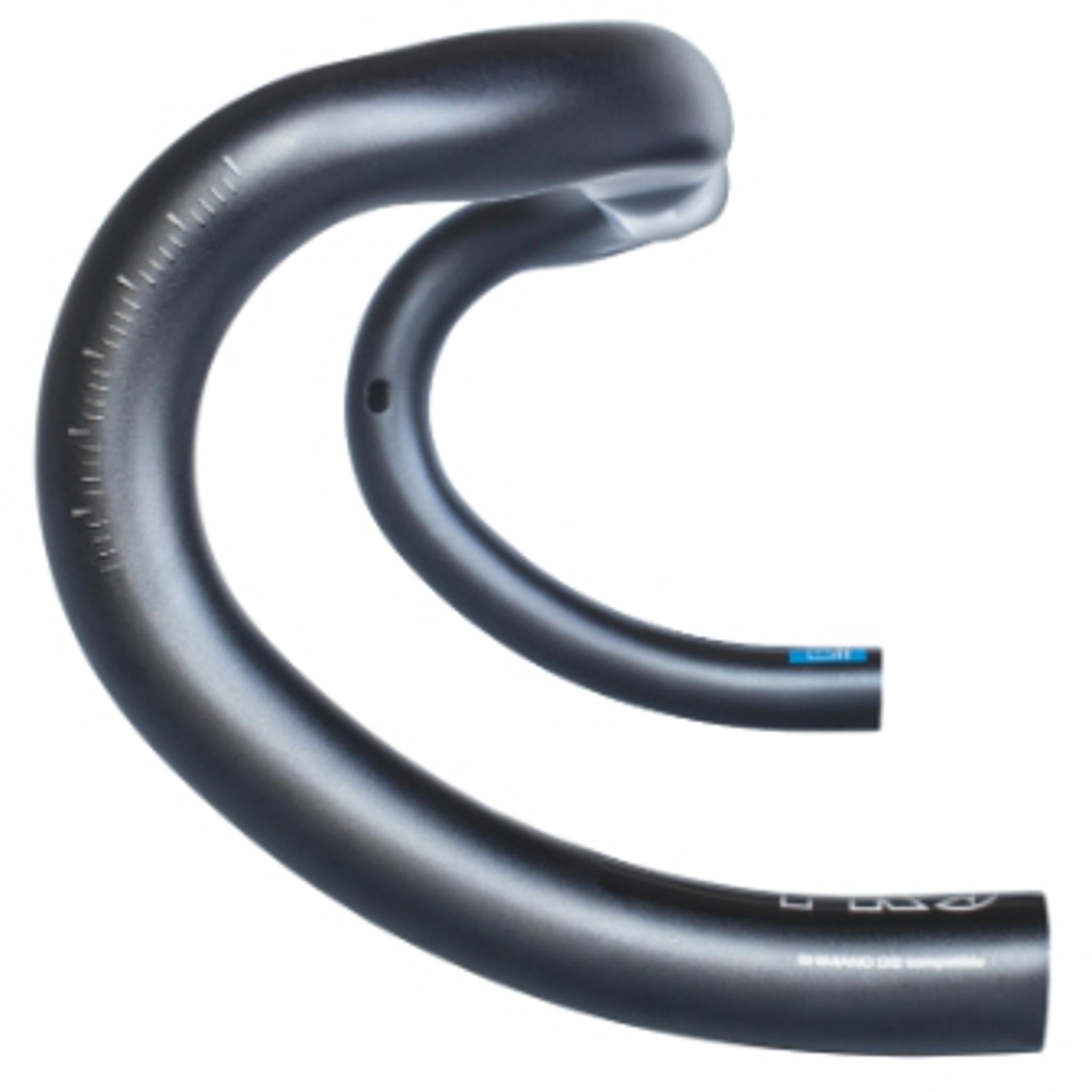 PRO Vibe Compact Alloy Road Handlebar 38/31.8mm Black