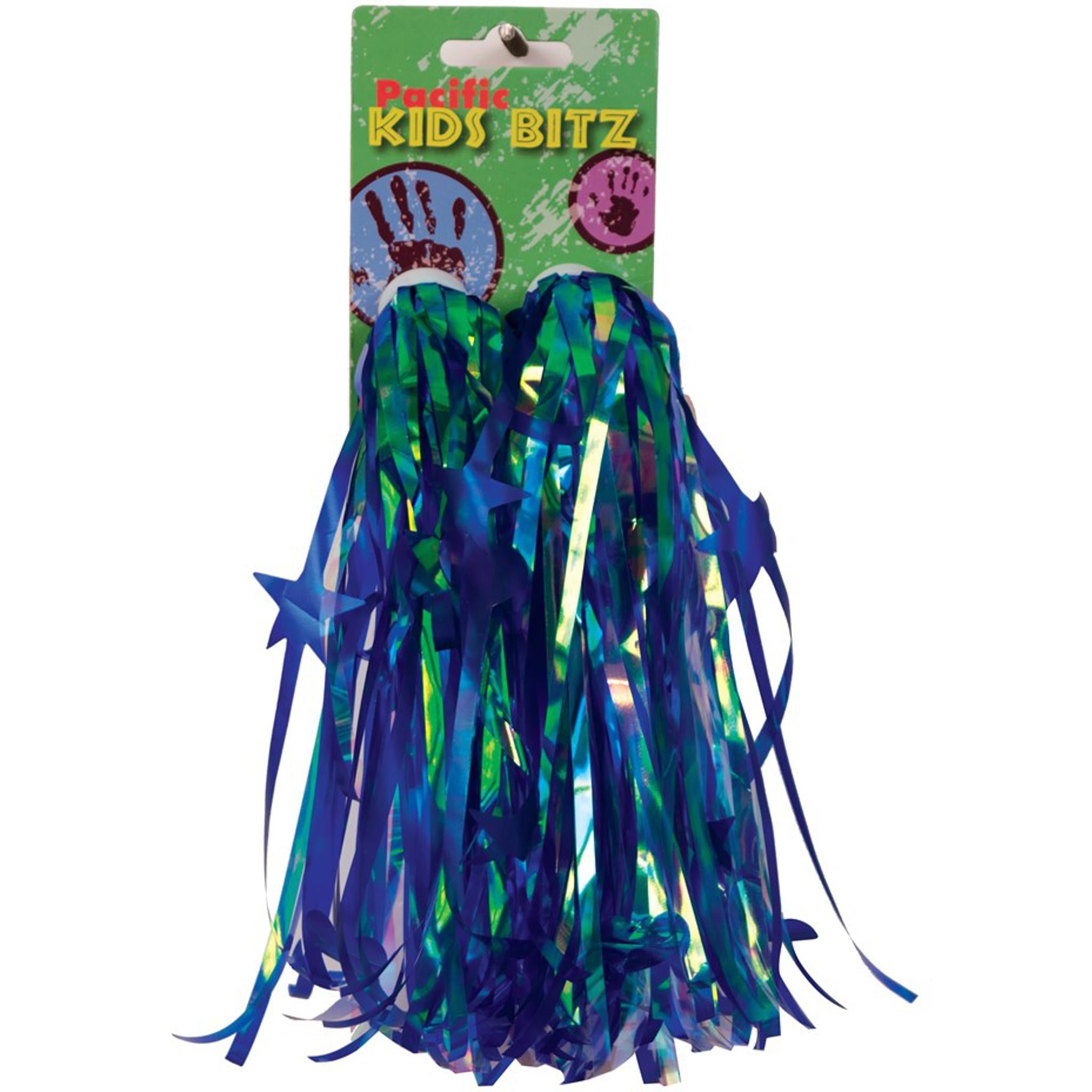 Pacific Star Handlebar Streamers Blue