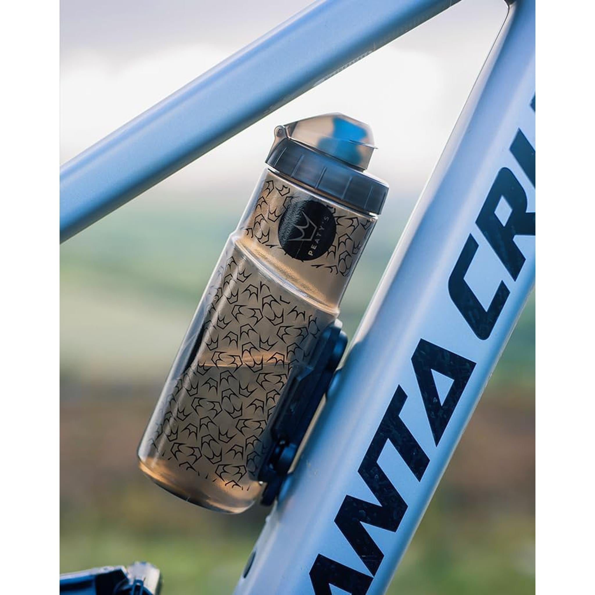Peaty's x Fidlock Lockin Bottle 600ml Logo/Smoke