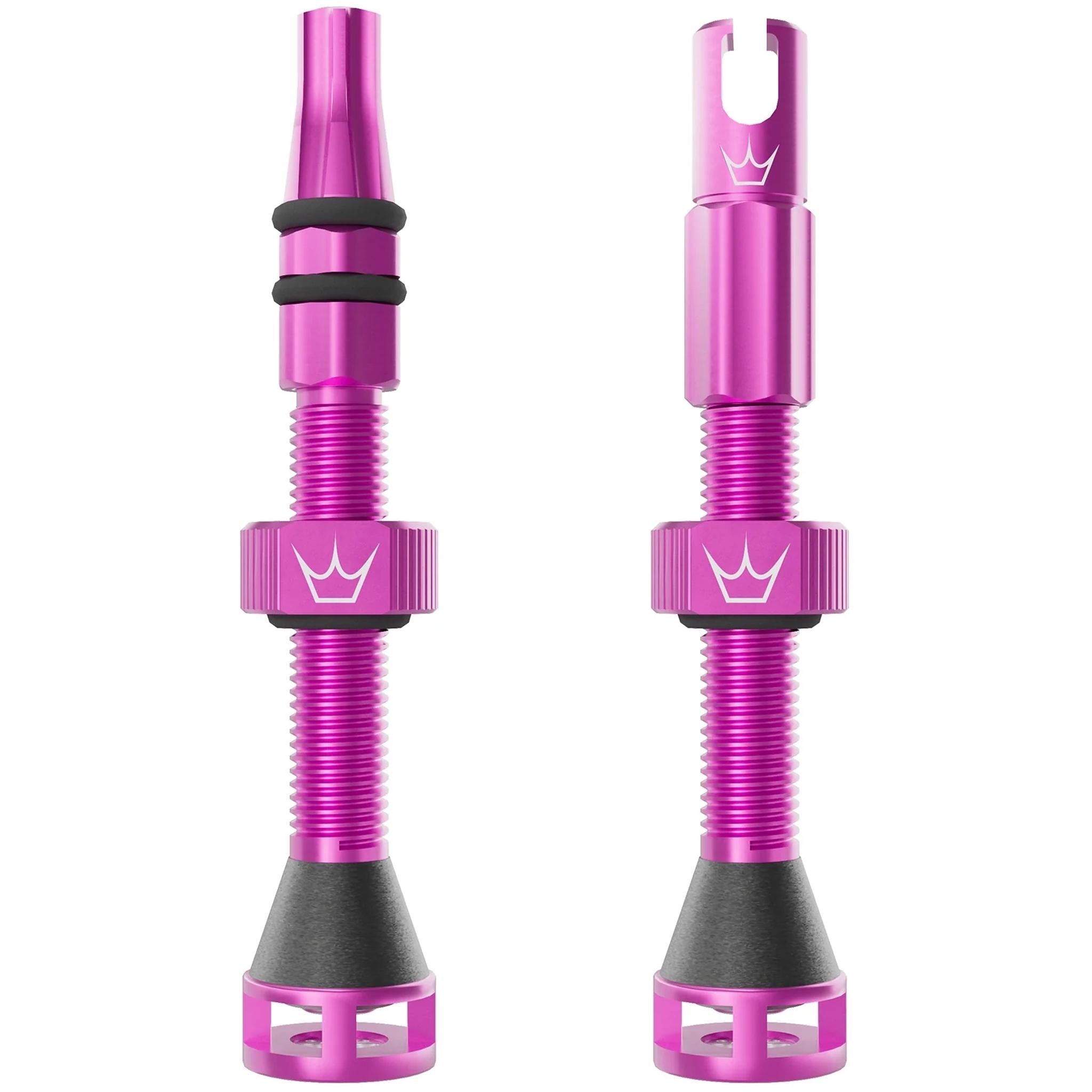 Peatys Holeshot Fast Flow Tubeless Valves (Pair) 42mm - Punch
