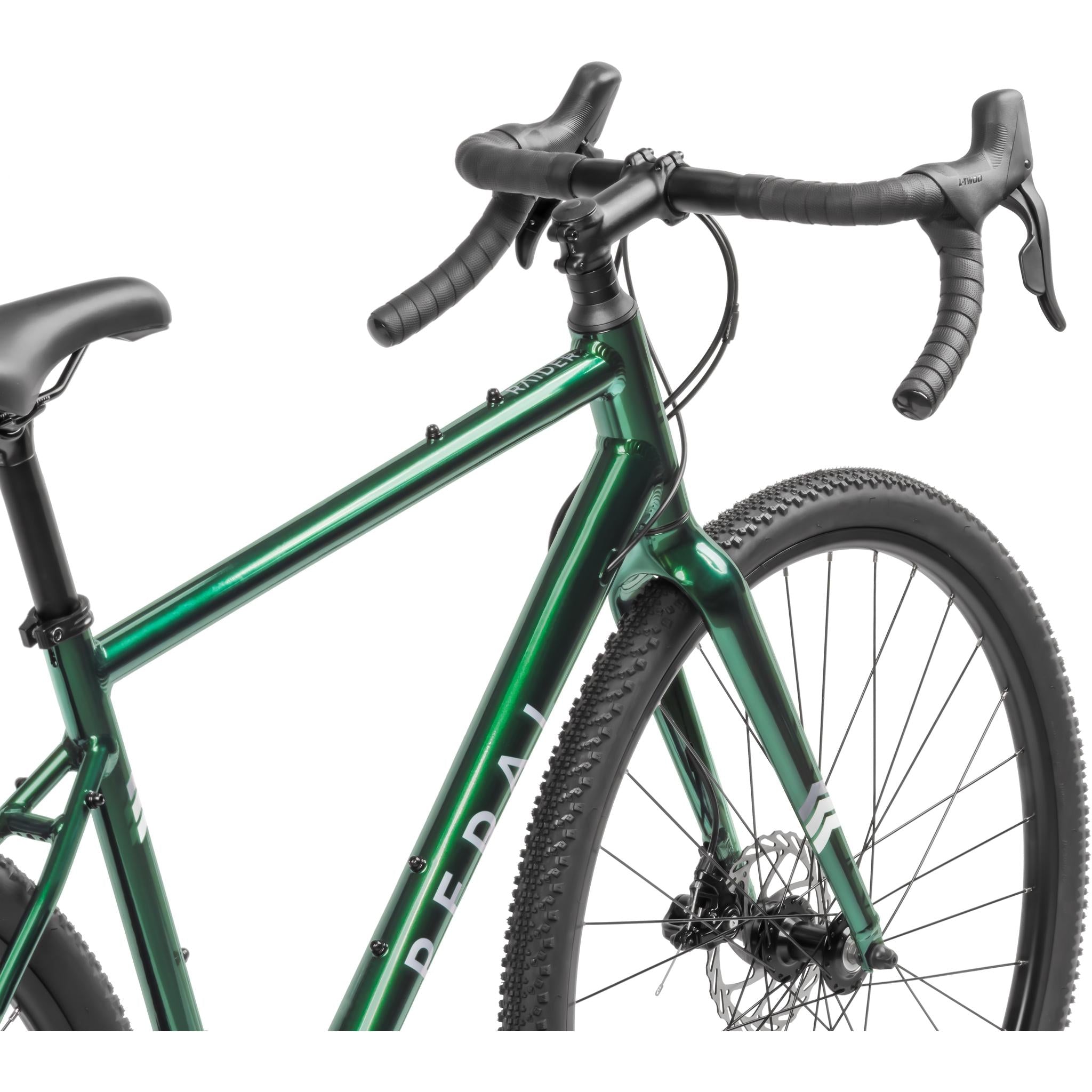 Pedal Raider DB Gravel Bike Green/Grey
