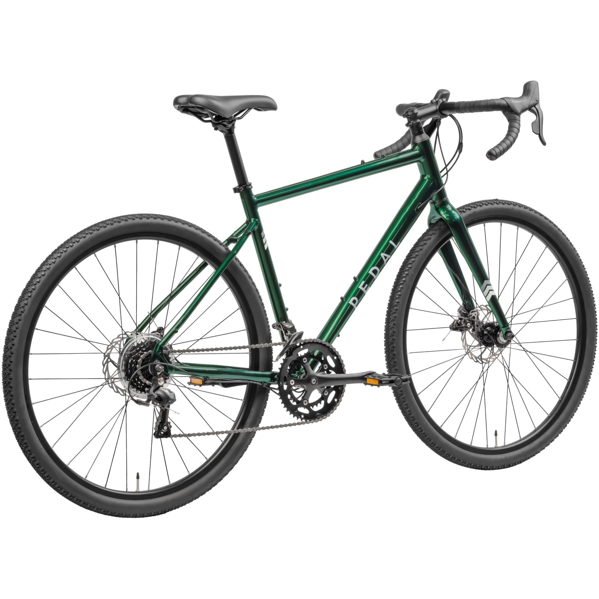 Pedal Raider DB Gravel Bike Green/Grey