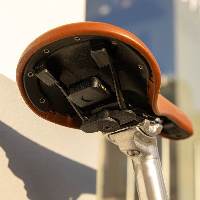 Quad Lock Saddle Rail Adaptor for Bike &amp; Alarm Finder