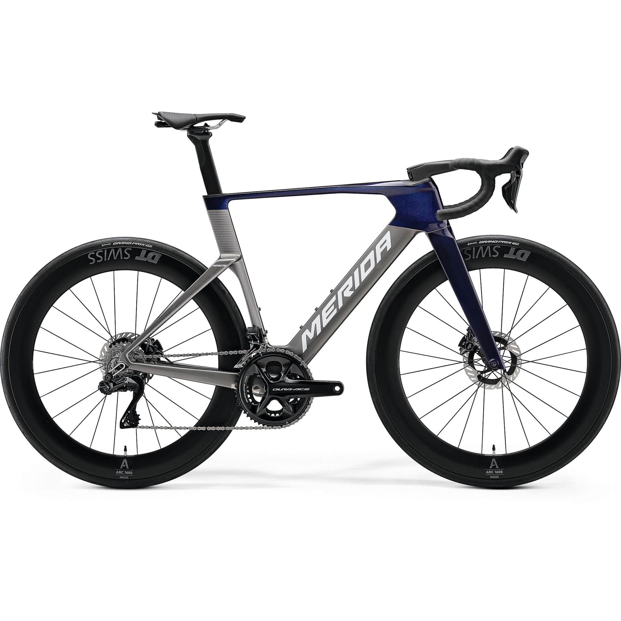 Merida Reacto Pro Aero Road Bike Slate Grey/Starfield Purple