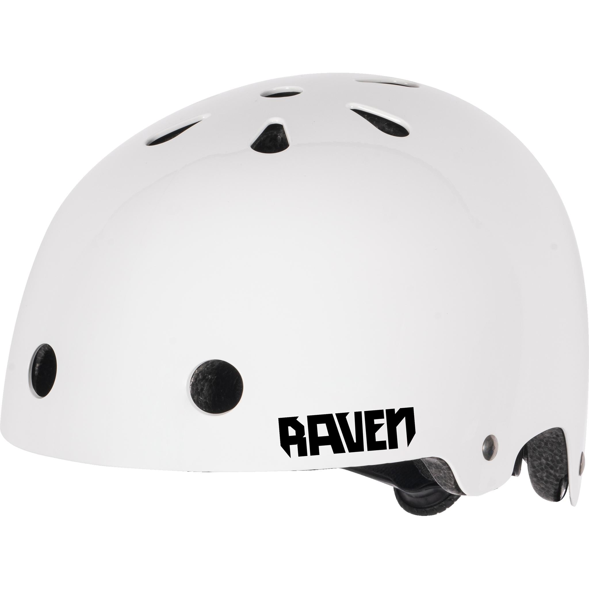 Raven BMX Helmet Satin White