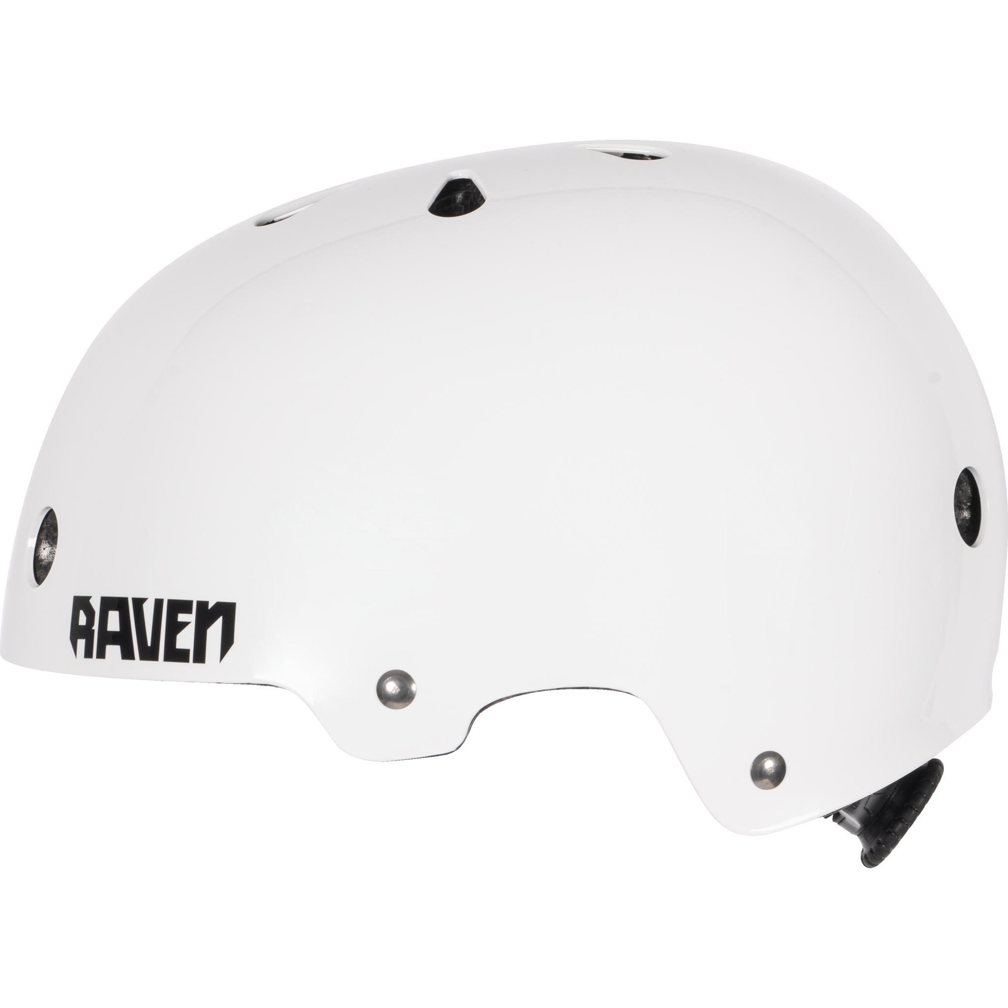 Raven BMX Helmet Satin White