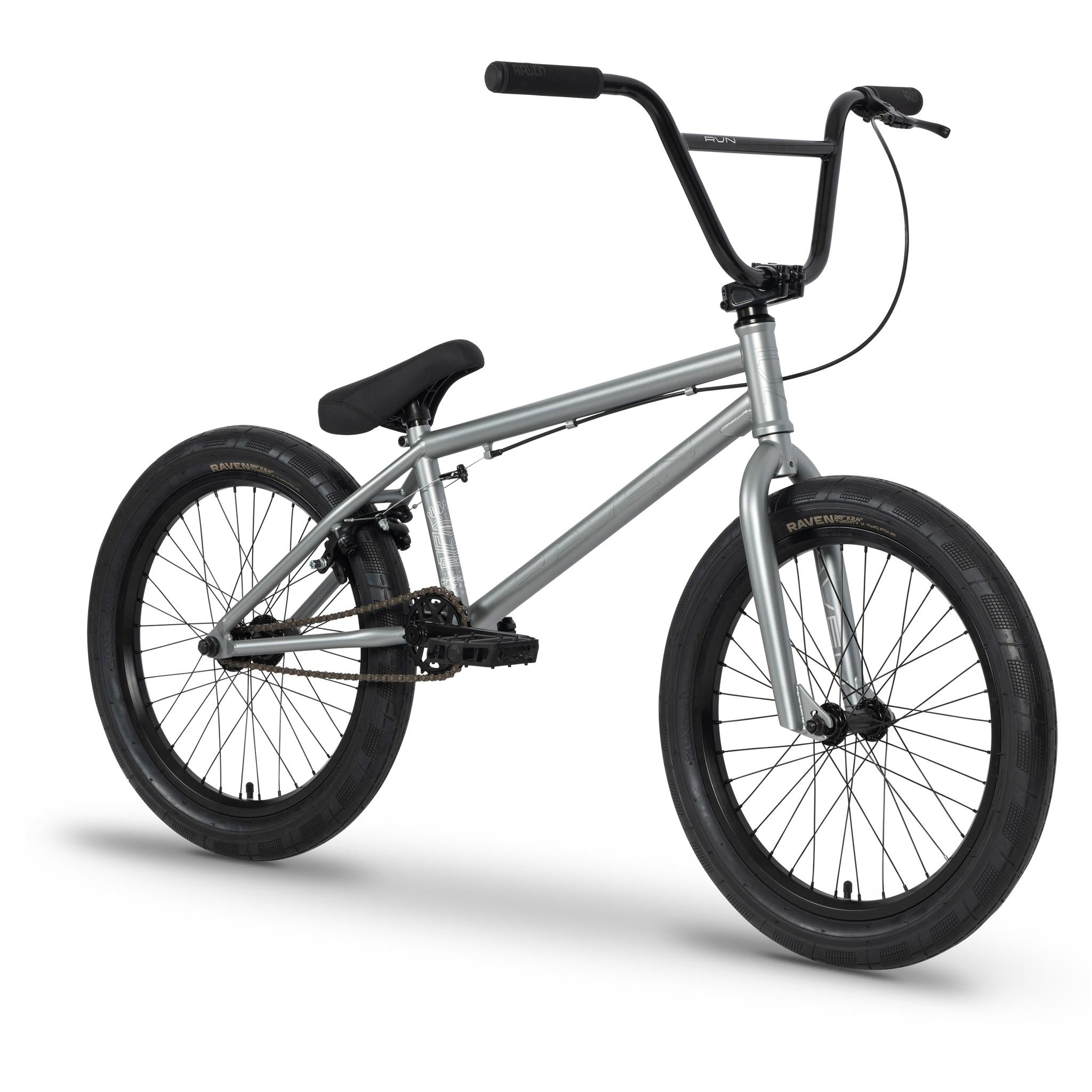 Raven LC 20'' BMX Bike Silver Ghost