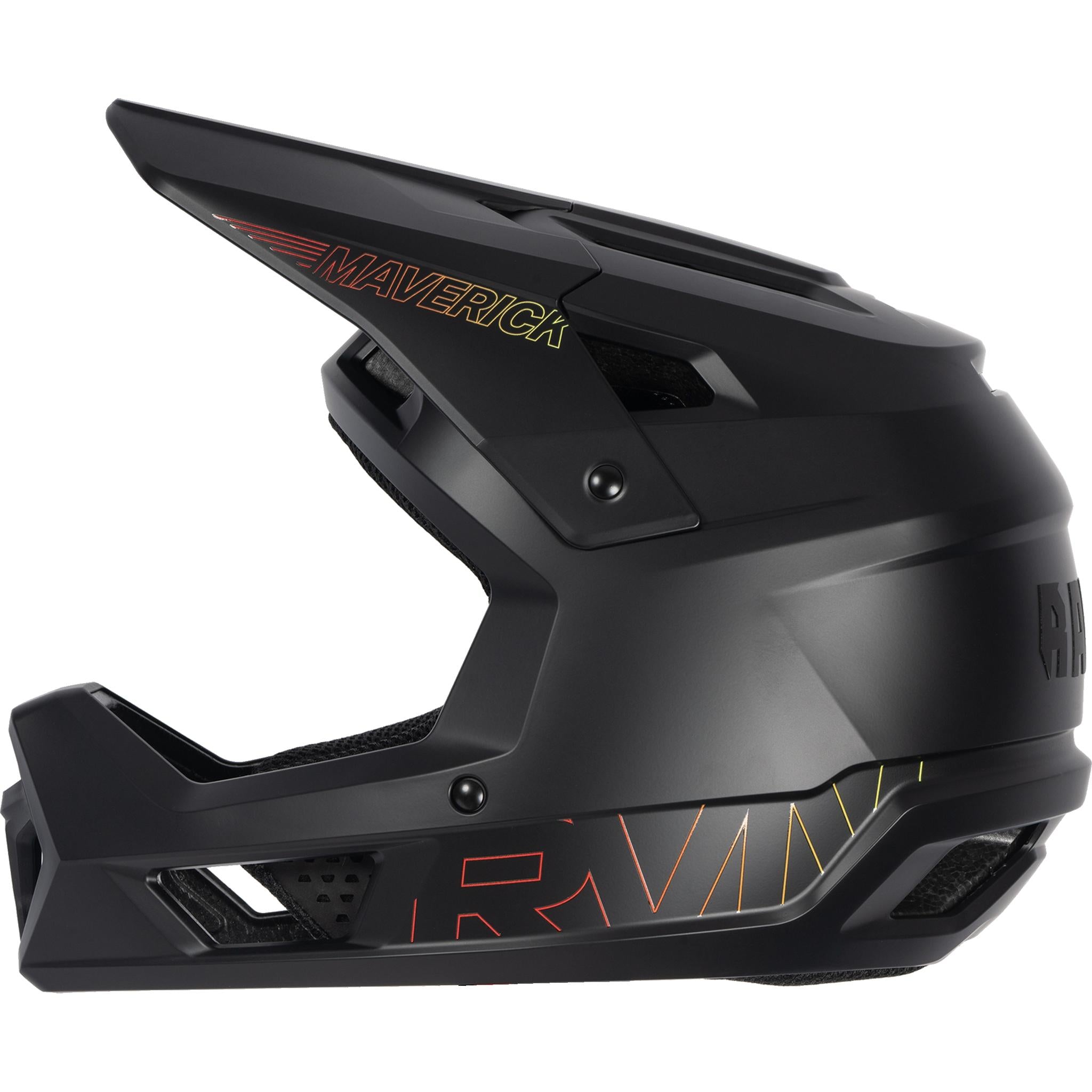 Raven Maverick Full-Face Youth Helmet Black