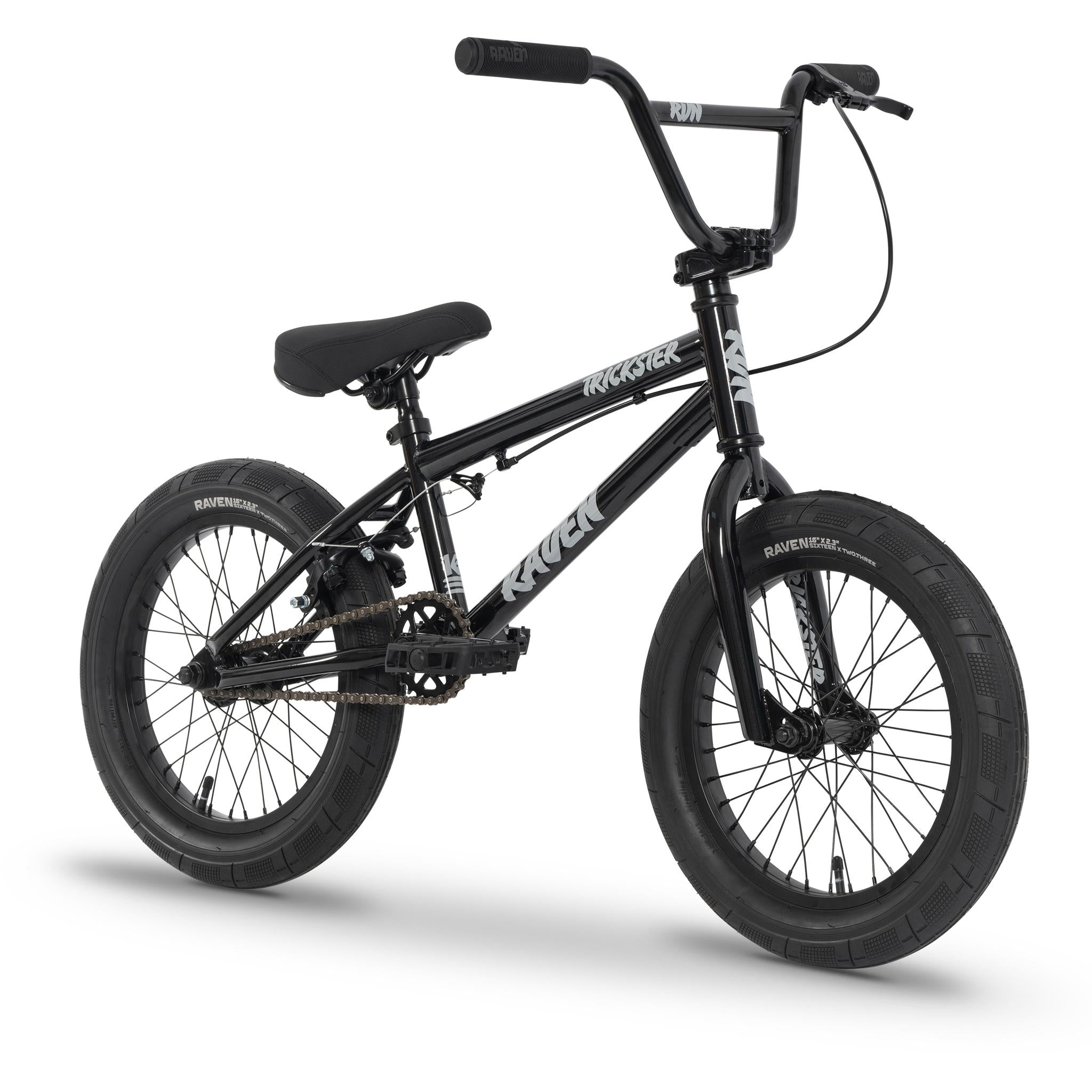 Raven Trickster 16'' BMX Bike Midnight Black