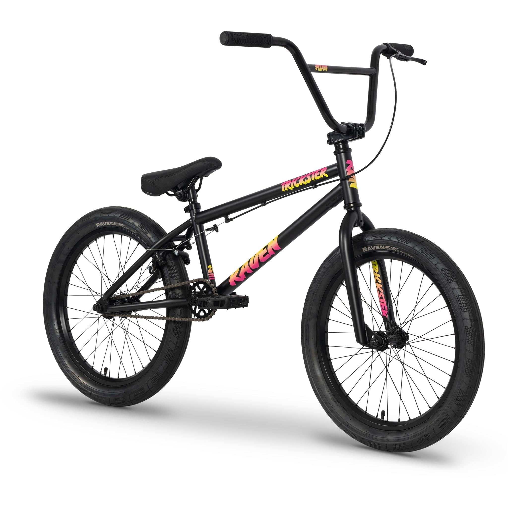 Raven Trickster 20'' BMX Bike Blackout Sunrise