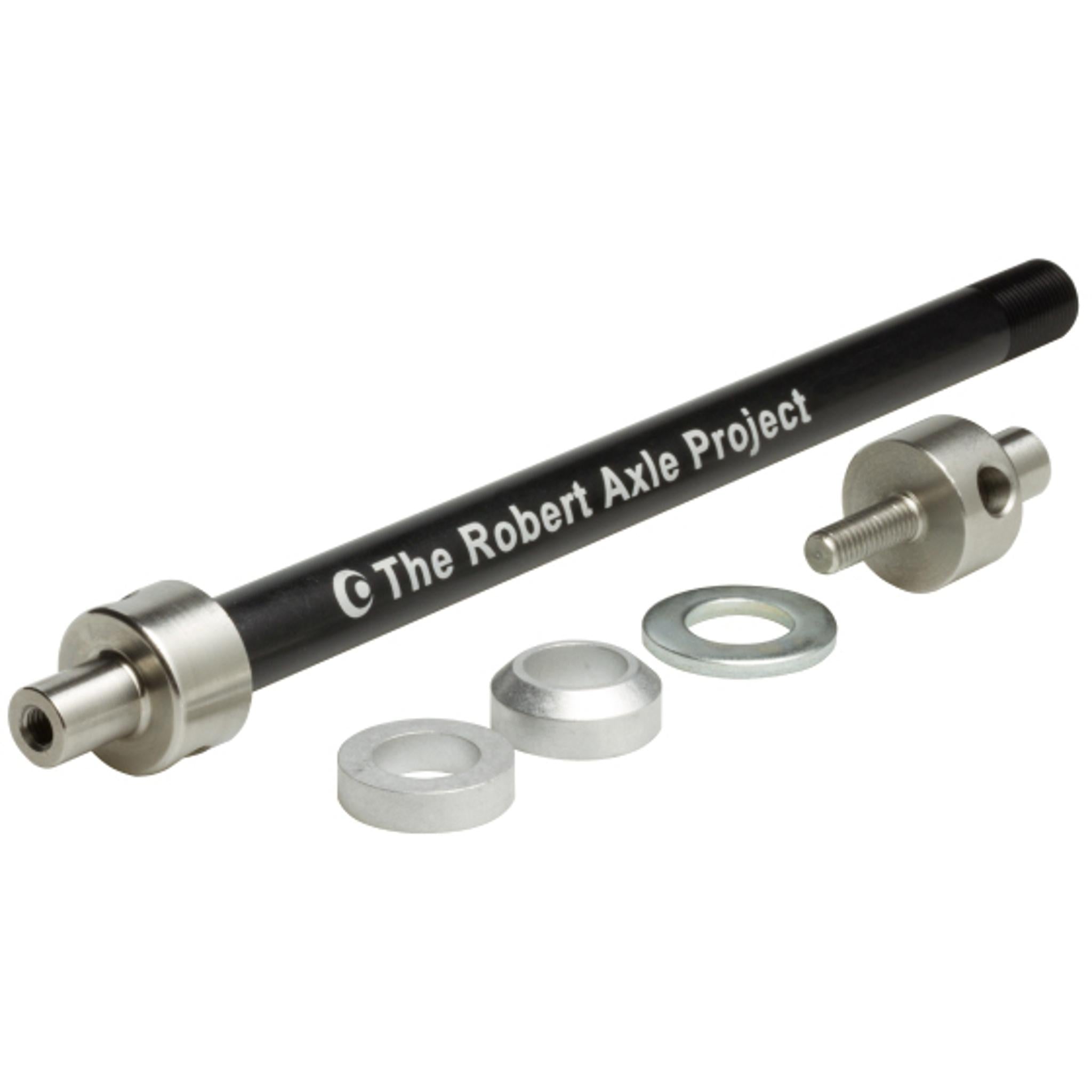 Robert Axle Project M12 x 1.0 Hub Axle for Kid Trailers 154/160/167mm