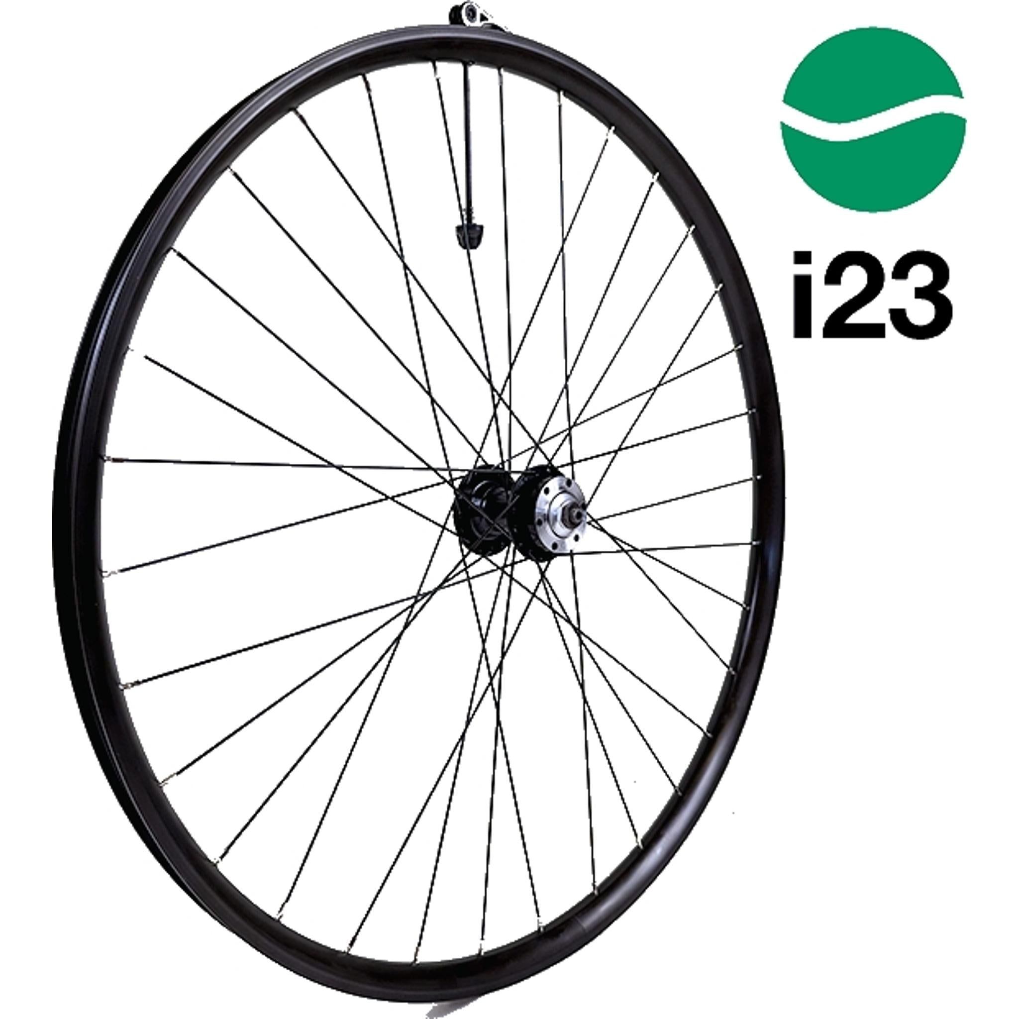 Ryde Blue Range i23 QR 6-Bolt MTB Front Wheel 26'' Black