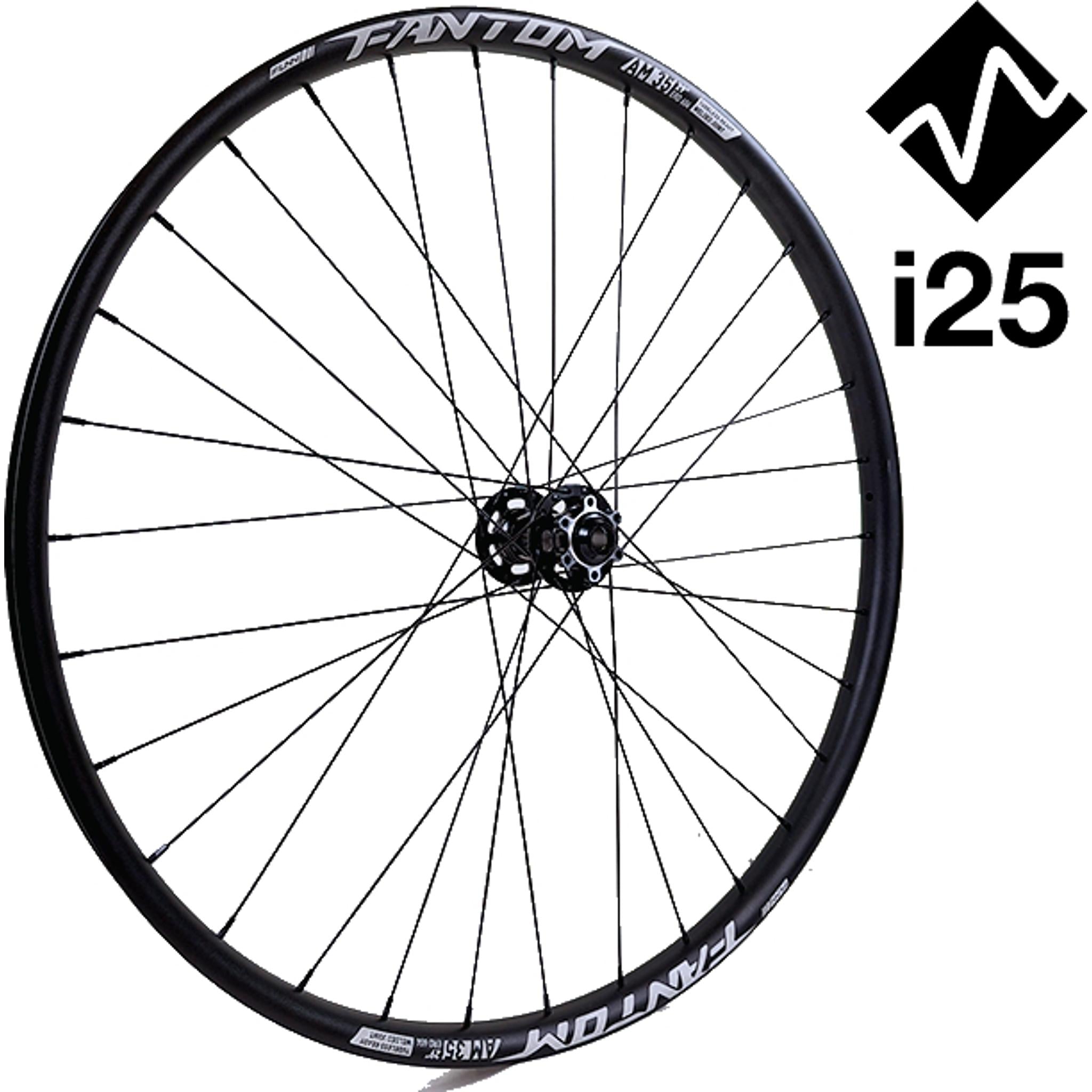 Ryde i25 Alloy MTB Front Wheel 700c 100x15mm