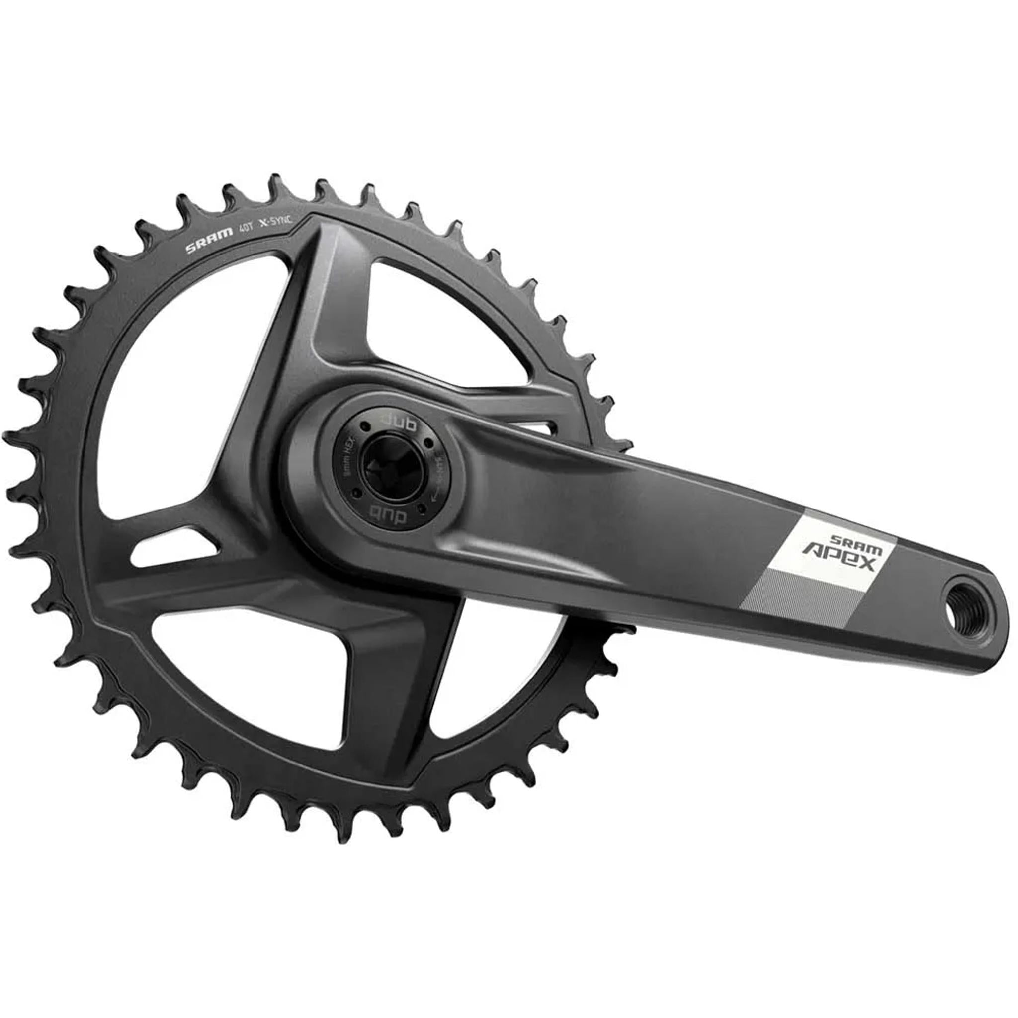 SRAM Apex 1x Wide D1 DUB 12-Speed Road Crankset