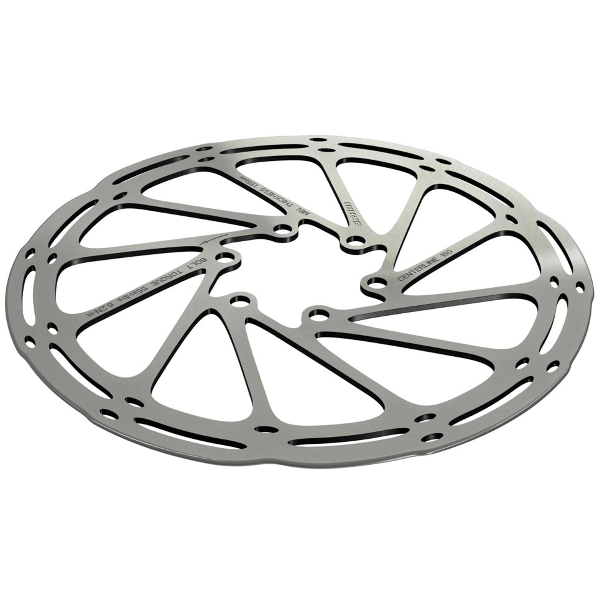 SRAM CenterLine Disc Brake Rotor 220mm 6-Bolt