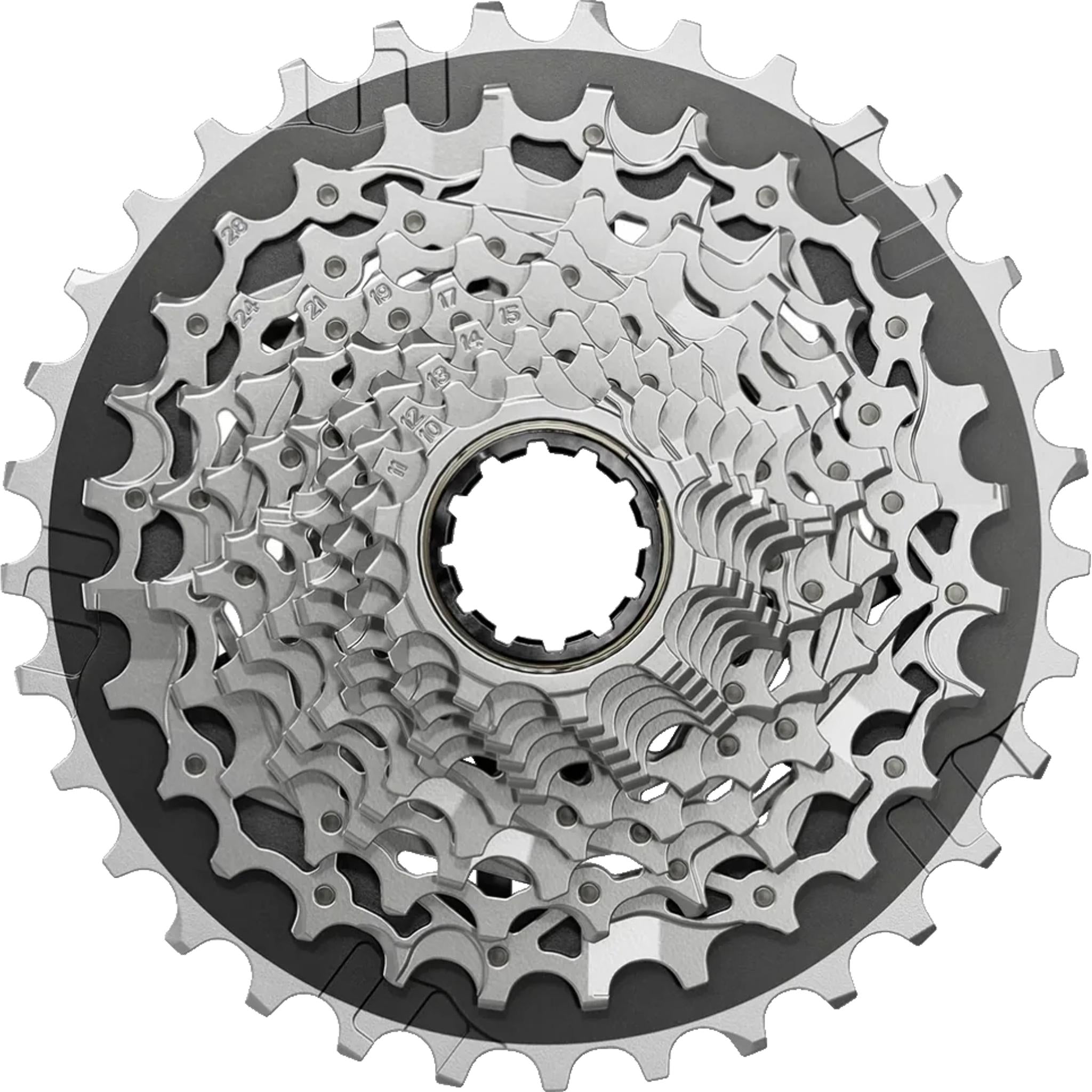 SRAM Force AXS E1 XG-1270 12-Speed Road Cassette 10-33T Silver