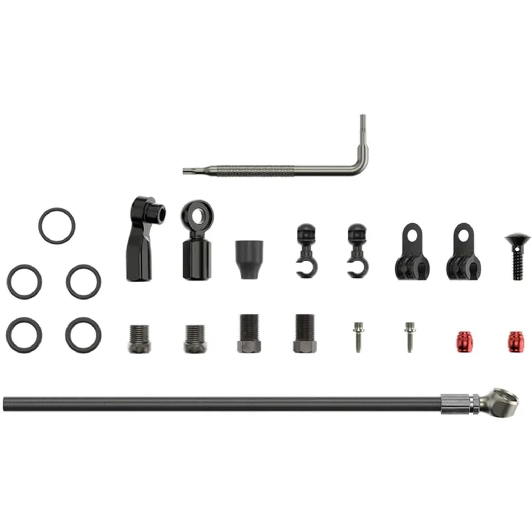 SRAM Hydraulic Disc Brake Hose Assembly Kit with Beveled Banjo 2000mm