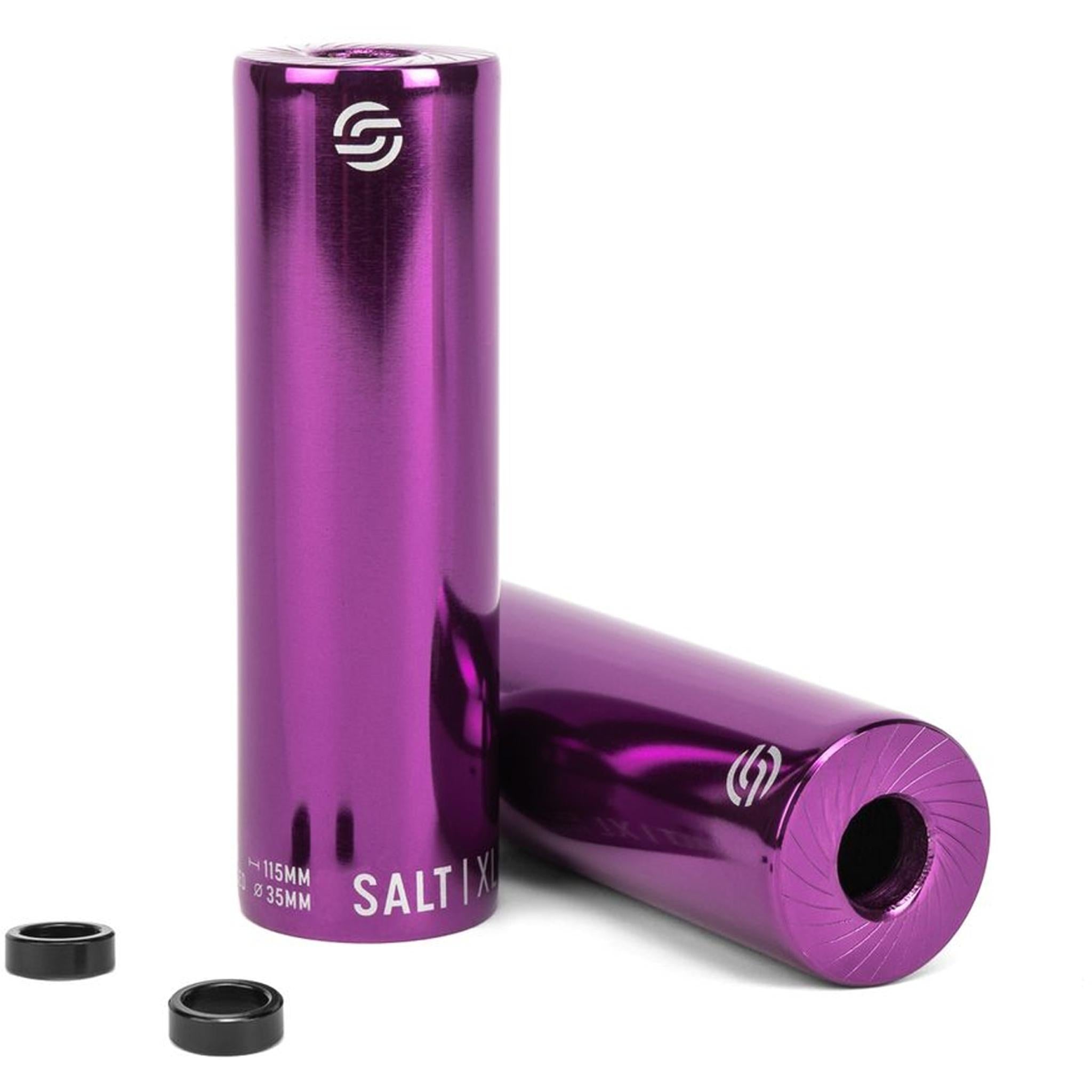 Salt AM Steel Axle Stunt Pegs 10/14mm 4.5'' XL Purple