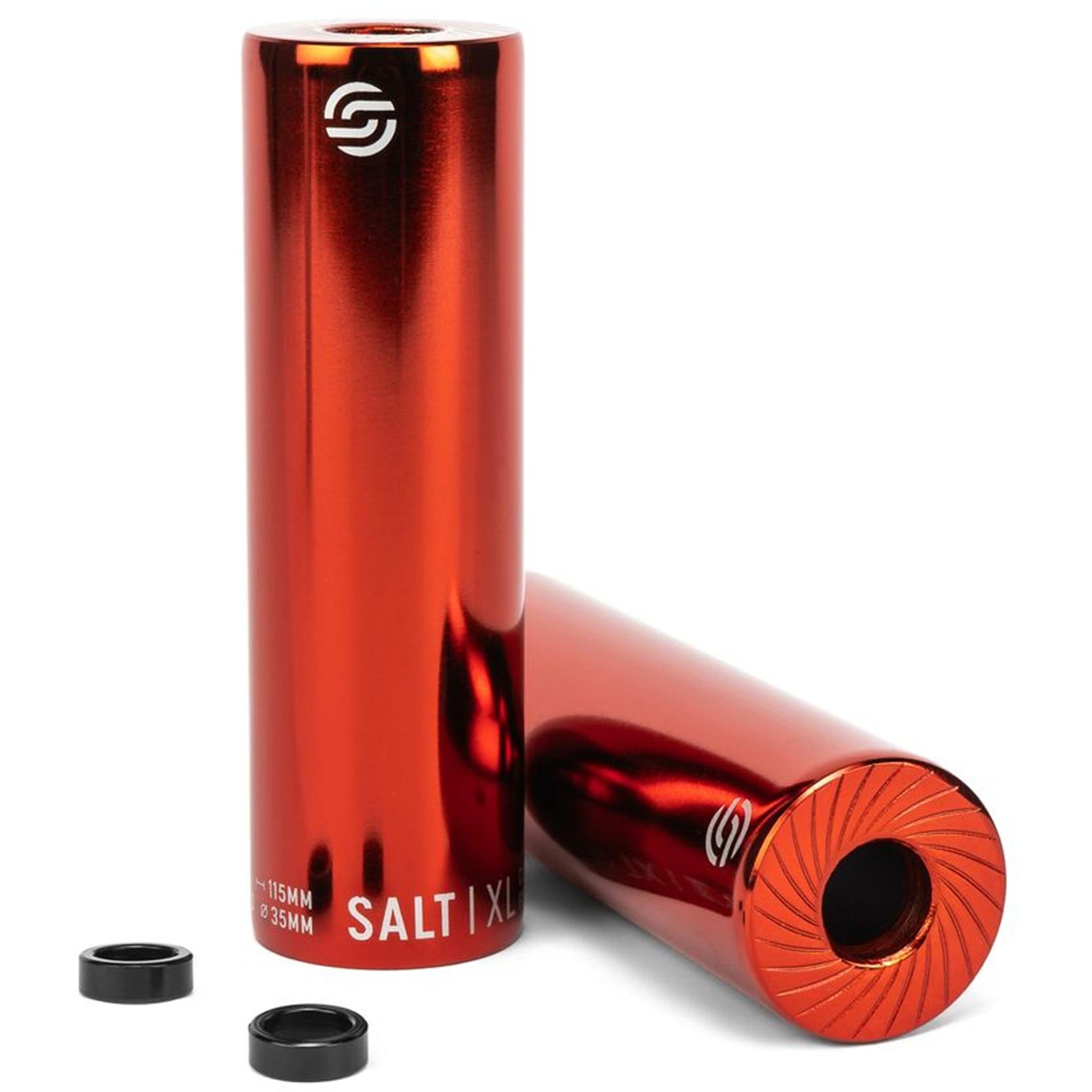 Salt AM Steel Axle Stunt Pegs 10/14mm 4.5'' XL Red