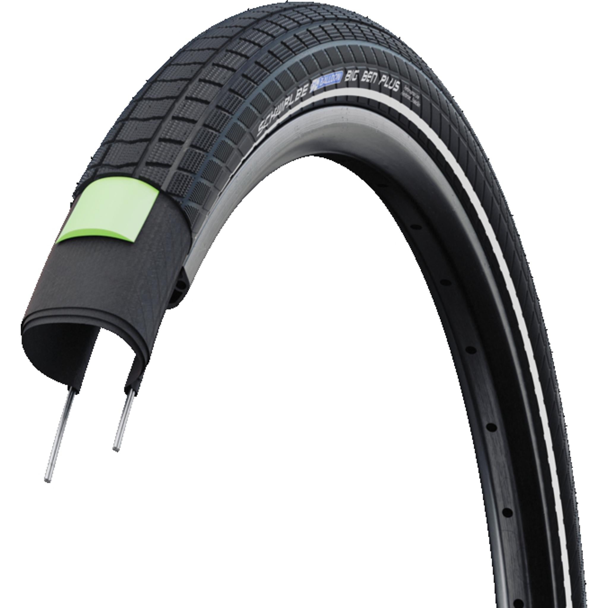 Schwalbe Big Ben Plus E-50 Wire Bead Hybrid Tyre 20x2.15''